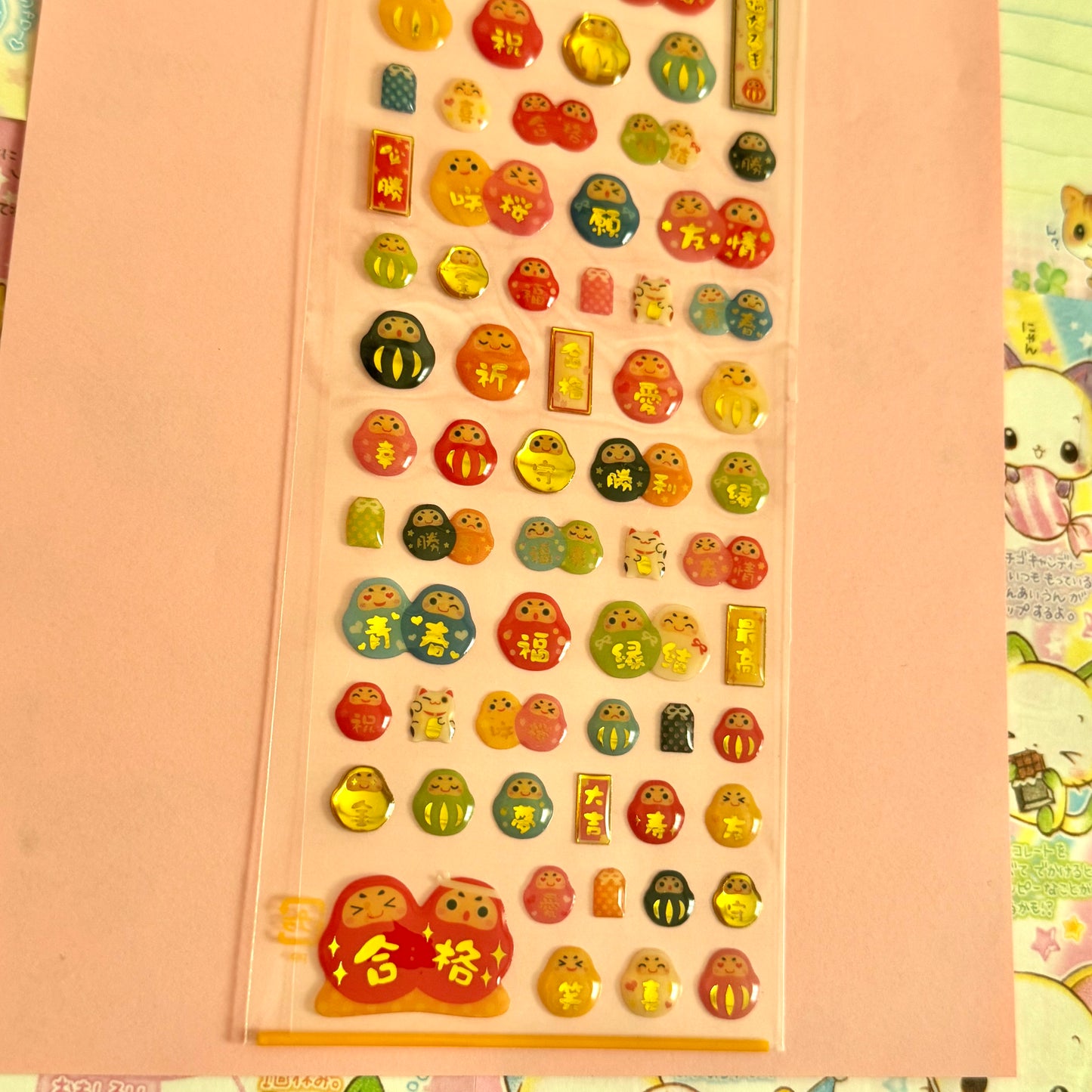 Mind Wave Seals ♡ Clear Sticker Sheet