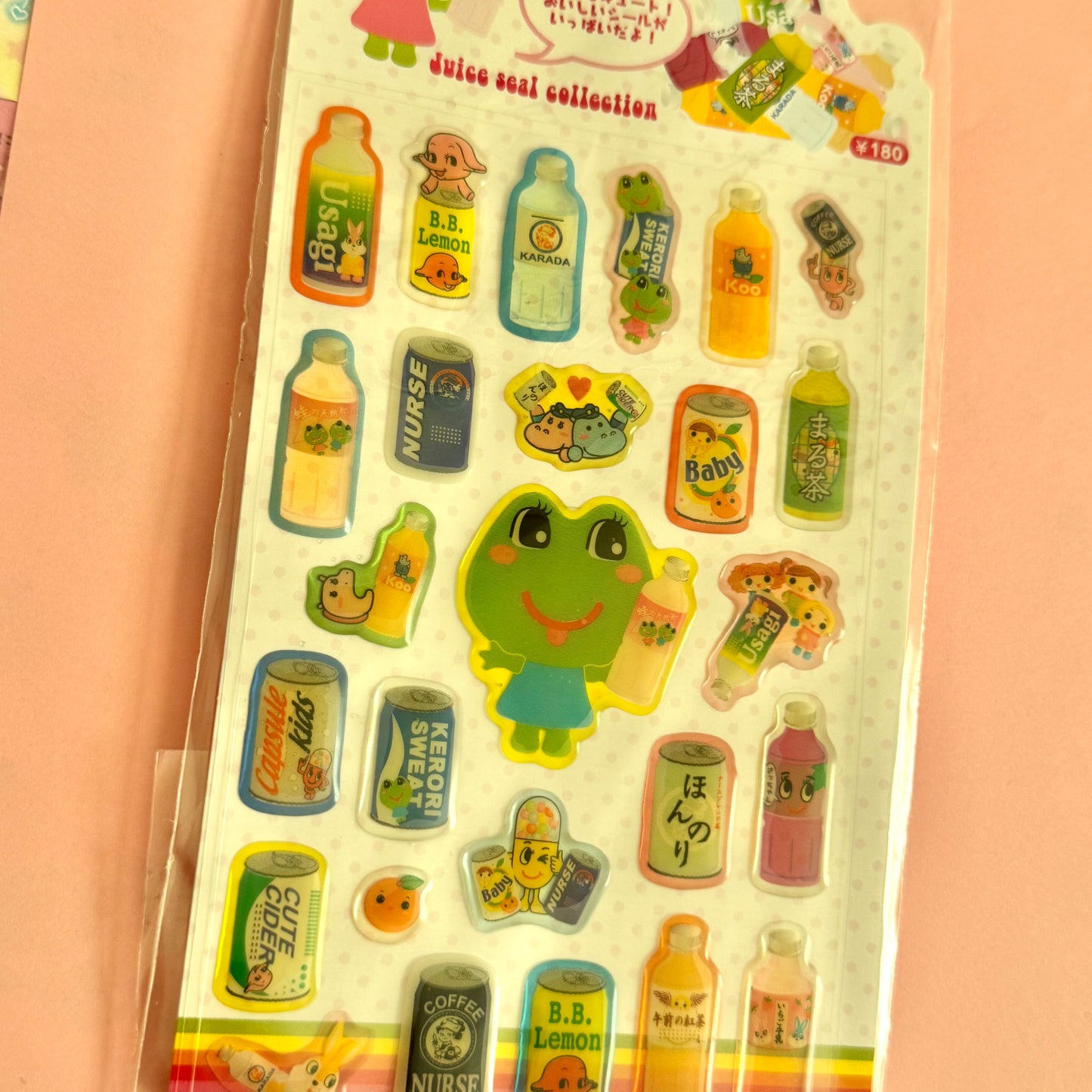 Juice Seal Collection Sticker Sheet