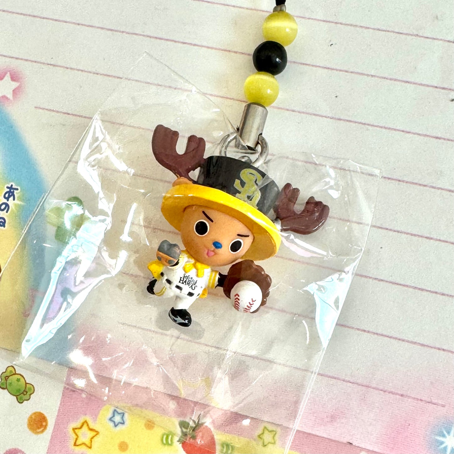 2011 One piece Chopper Softbank HAWKS Pitcher ver. Beaded Strap