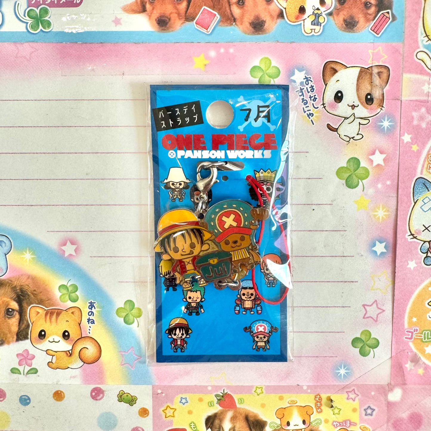 One Piece Panson Works July Birthday Strap