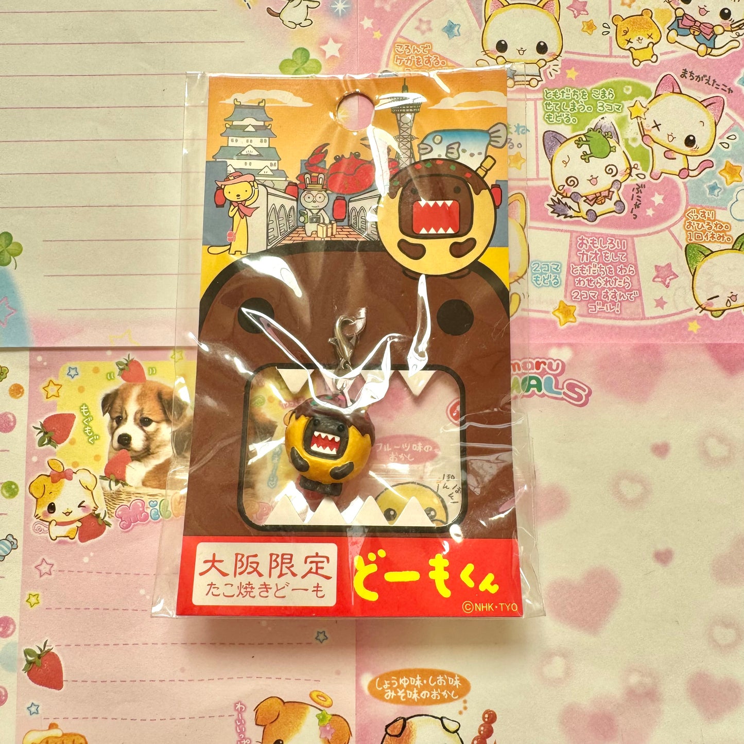 Domo-kun ♡ Takoyaki Domo ♡ Osaka Limited Strap