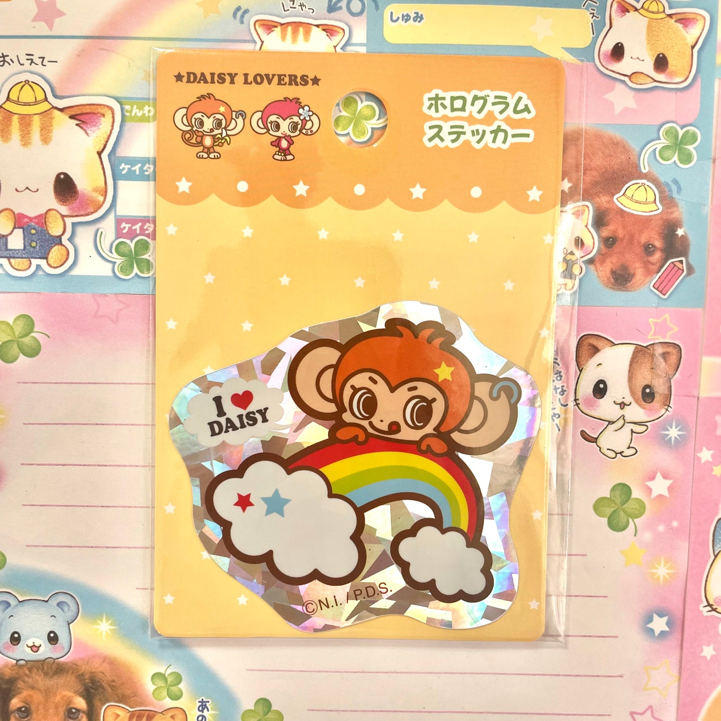 DAISY LOVERS Large Holographic Sticker