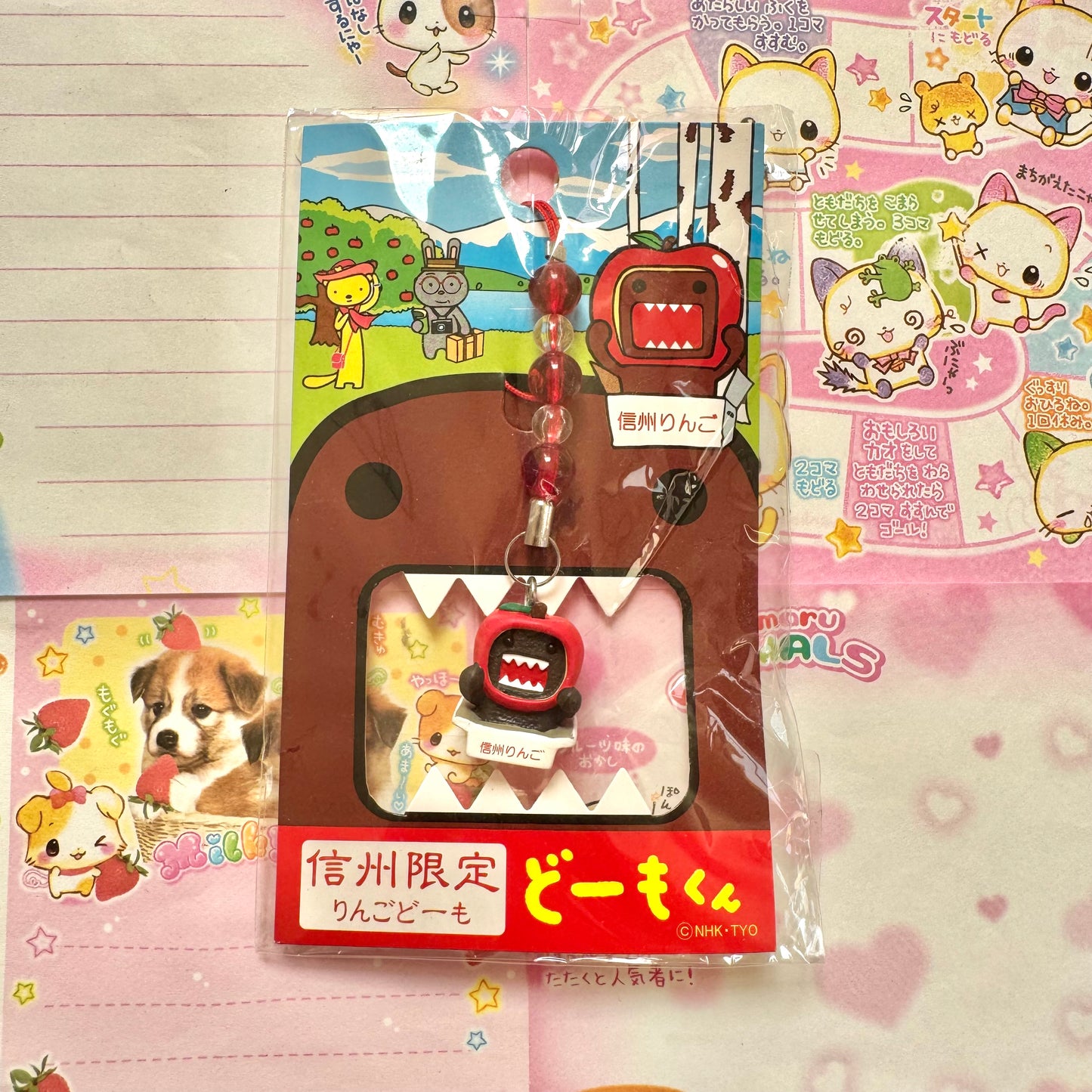 Domo-kun ♡ Apple Domo ♡ Shinshu Limited Strap