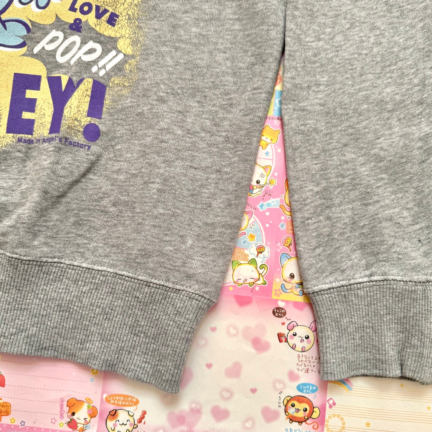 Angel Blue ♡ Smiley! Sweatshirt