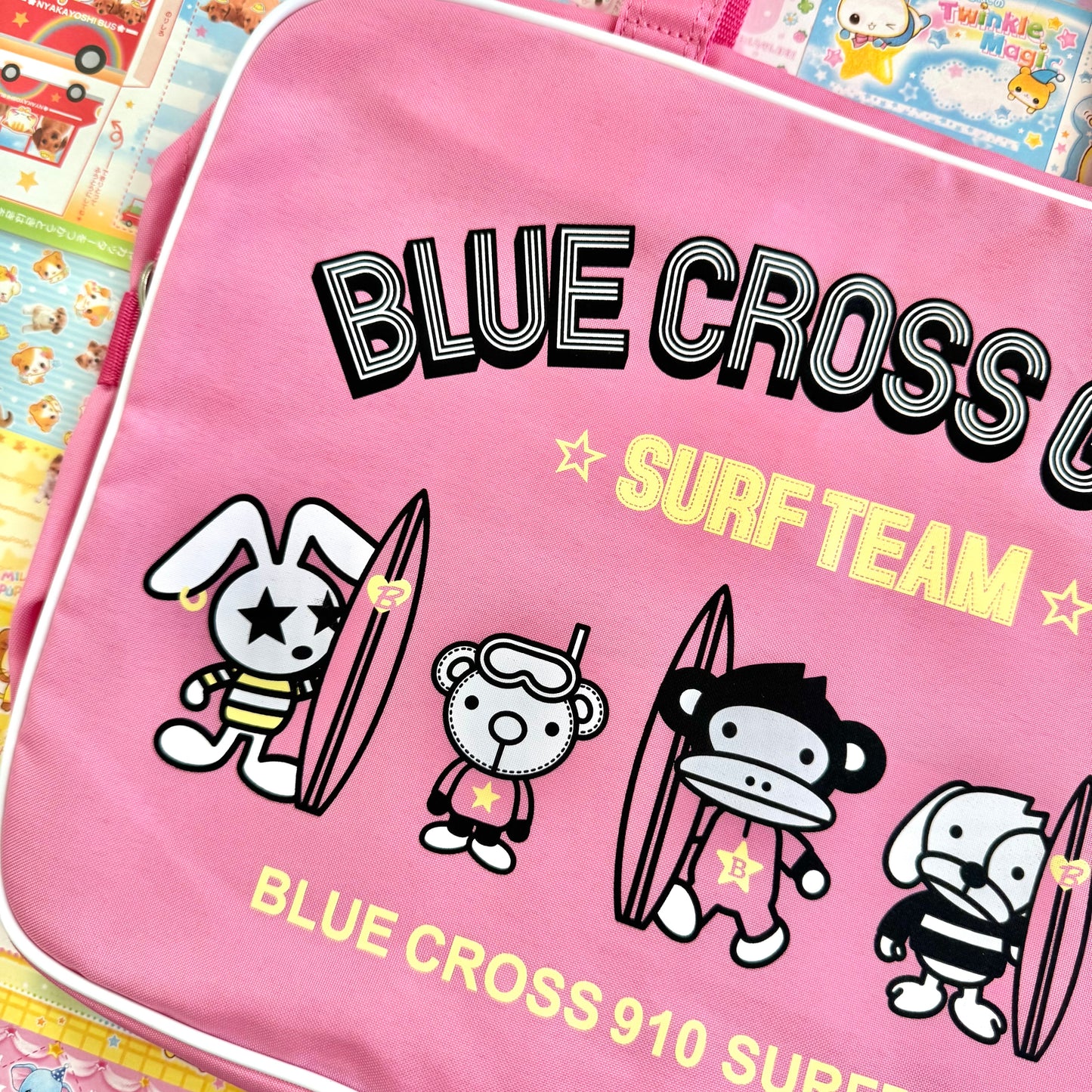 Blue Cross Girls Surf Team Crossbody Bag