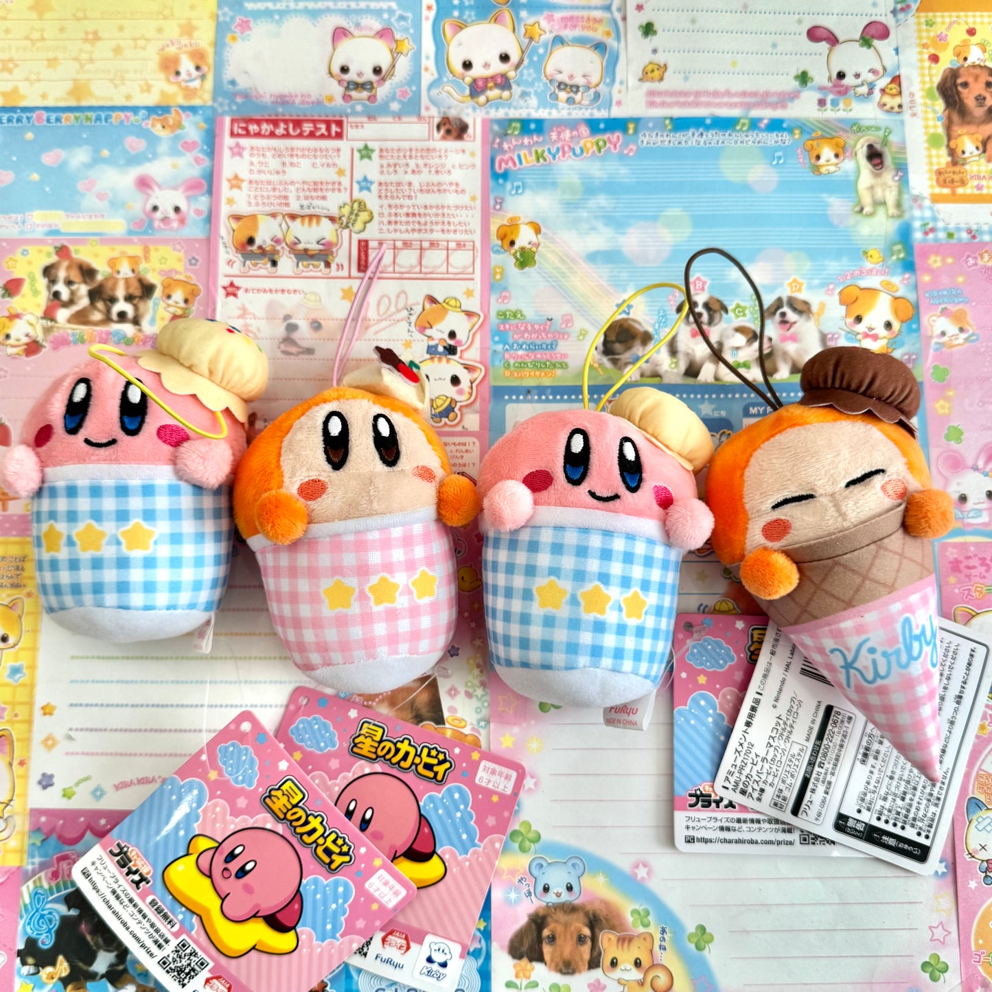 Kirby Ice Cream Parlor Mascots