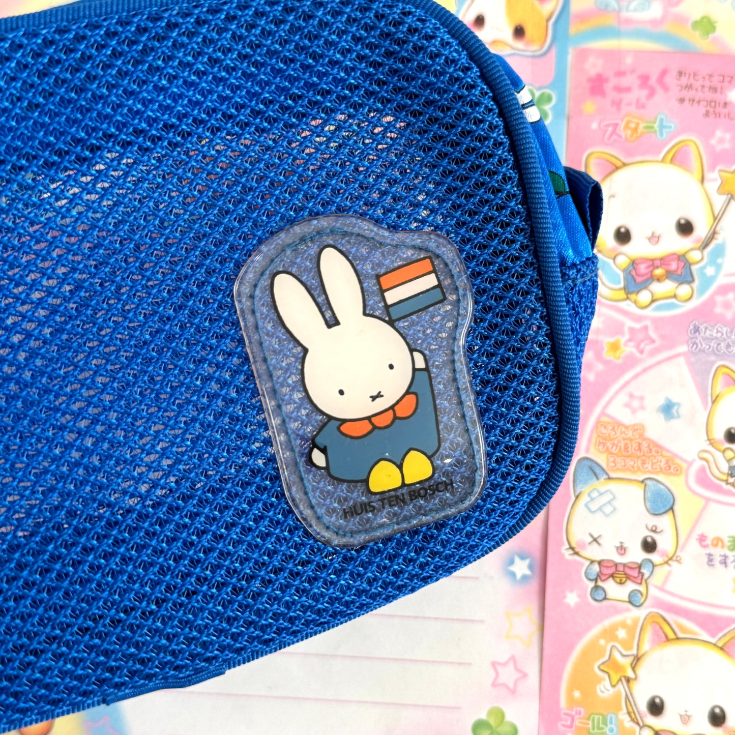 Miffy Cherry Huis Ten Bosch Mesh Pouch