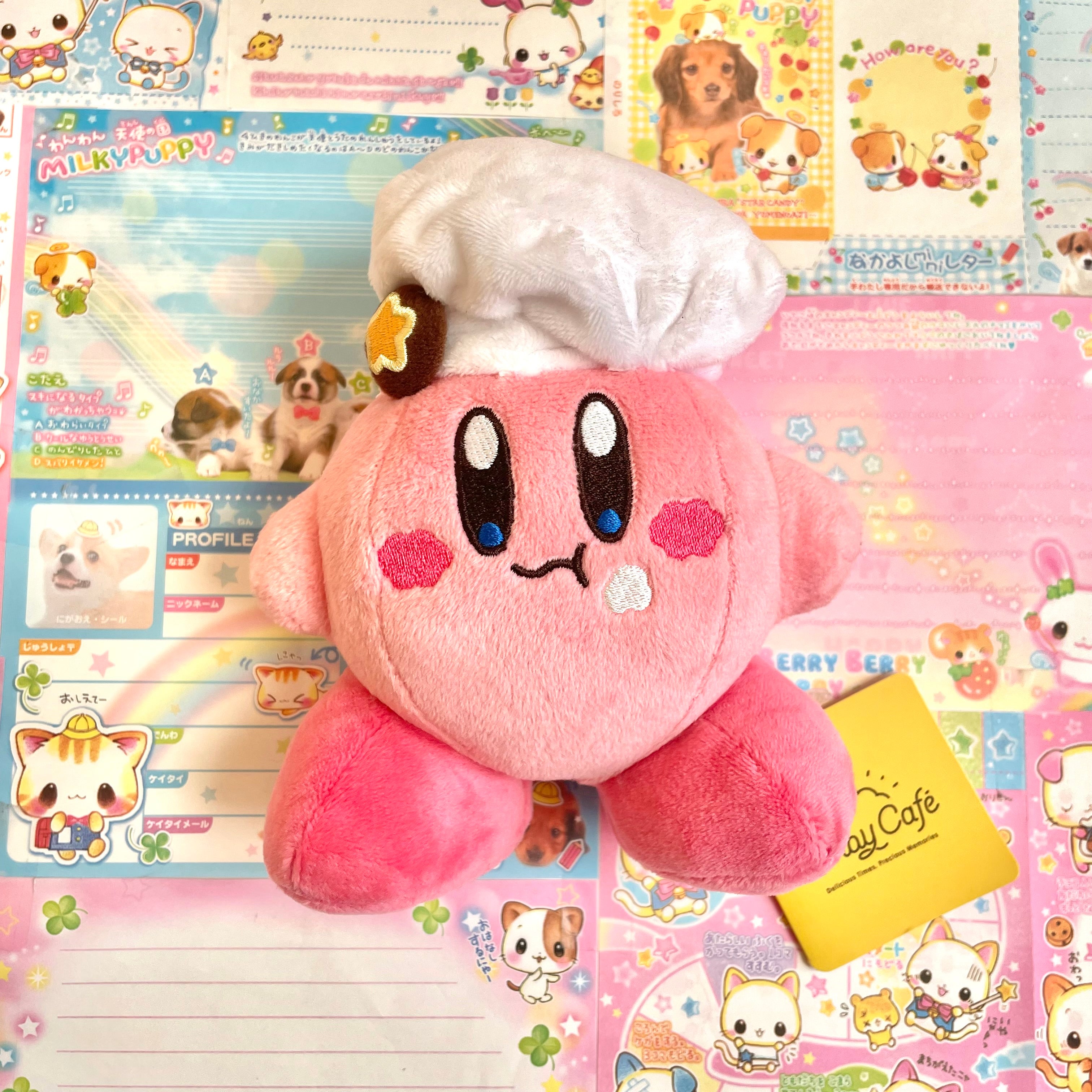 Kirby Cafe Chef Kirby Plush Small Kuma Mail