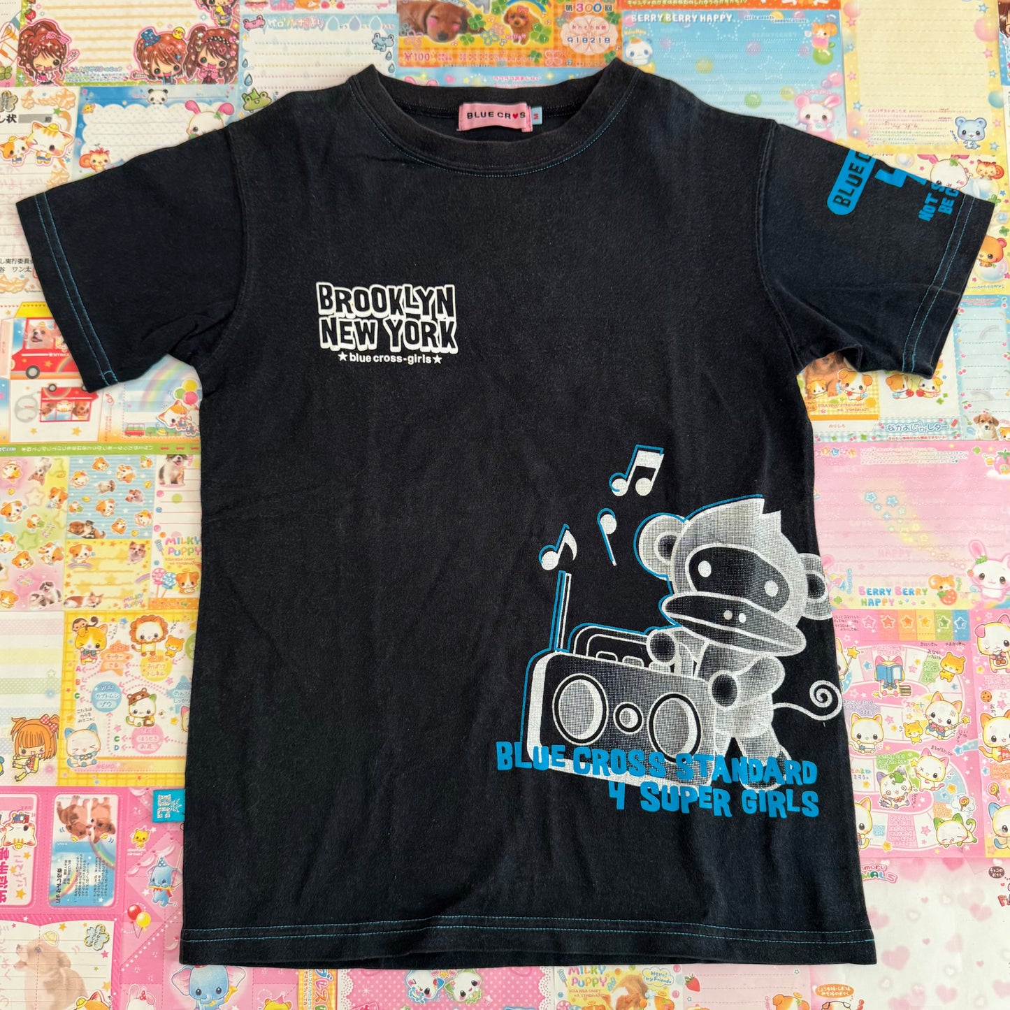 Blue Cross Girls ♡ Short-sleeve T-shirt