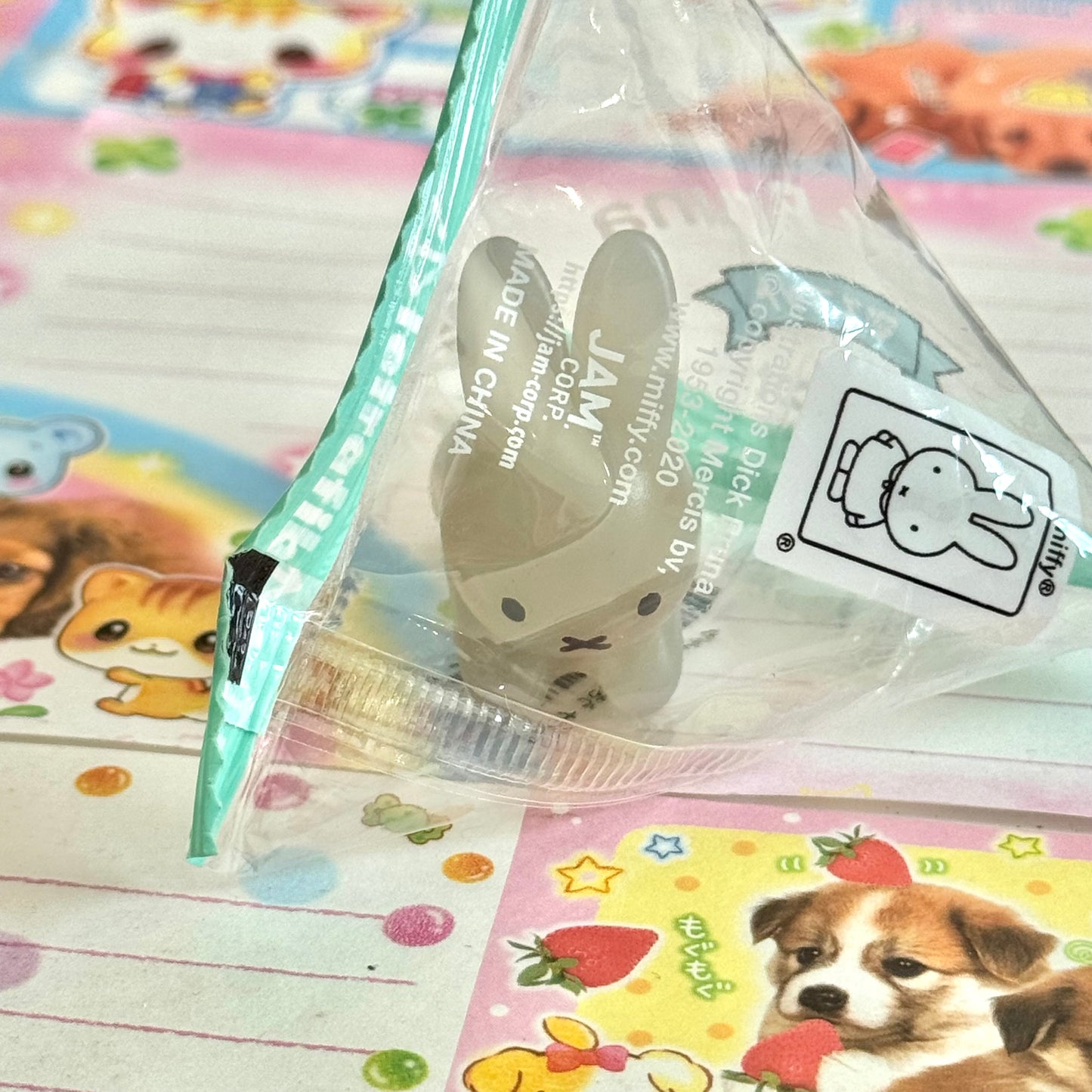 Dick Bruna Mascot Tetrafibits Grey Rabbit