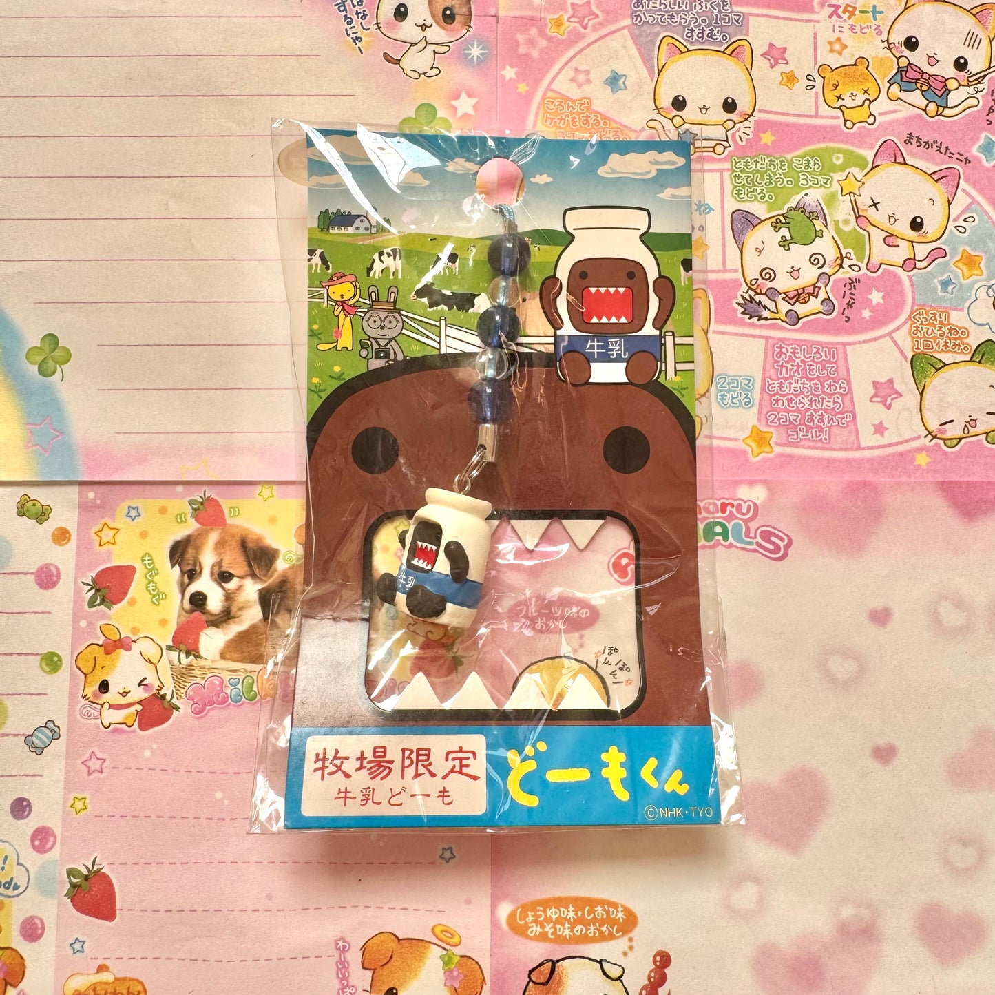 Domo-kun ♡ Milk Bottle Domo ♡ Ranch Limited Strap