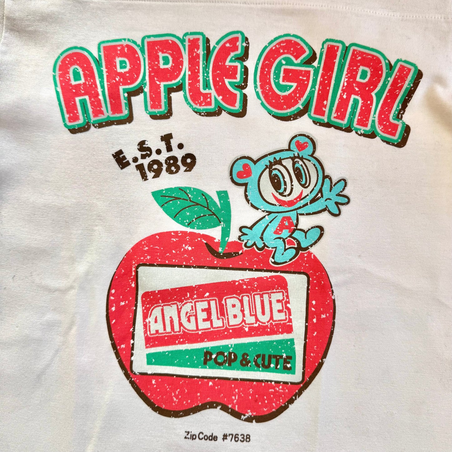 Angel Blue ♡ Apple Girl Long-Sleeve T-Shirt