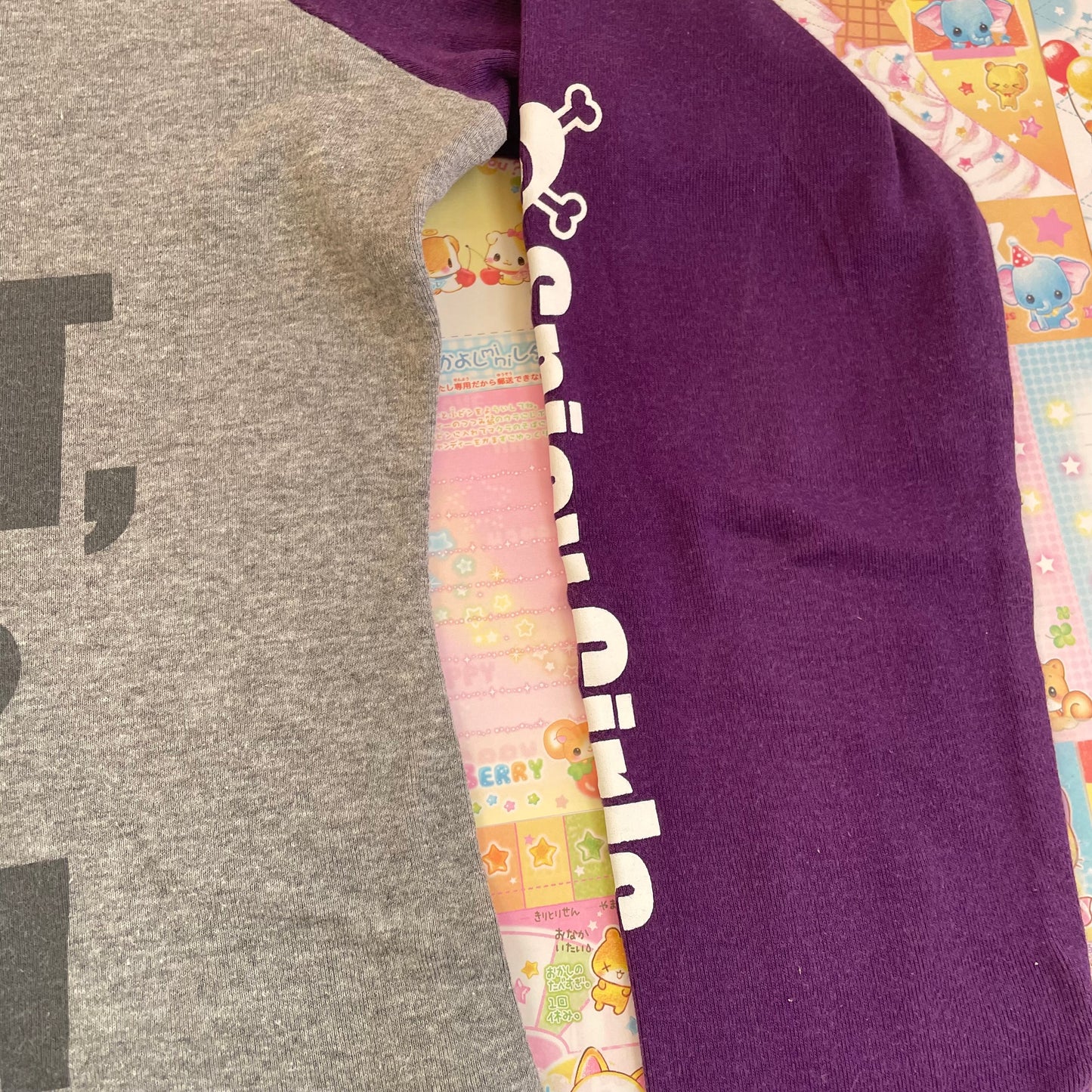 Blue♥︎Cross Girls Spicy Label - Not Sweet, Be Cool! Long Sleeve Shirt