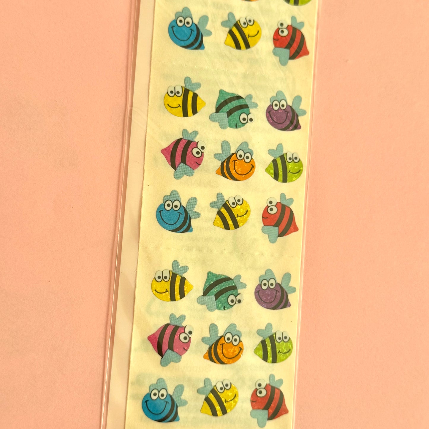 Retro Bee Sticker Sheet