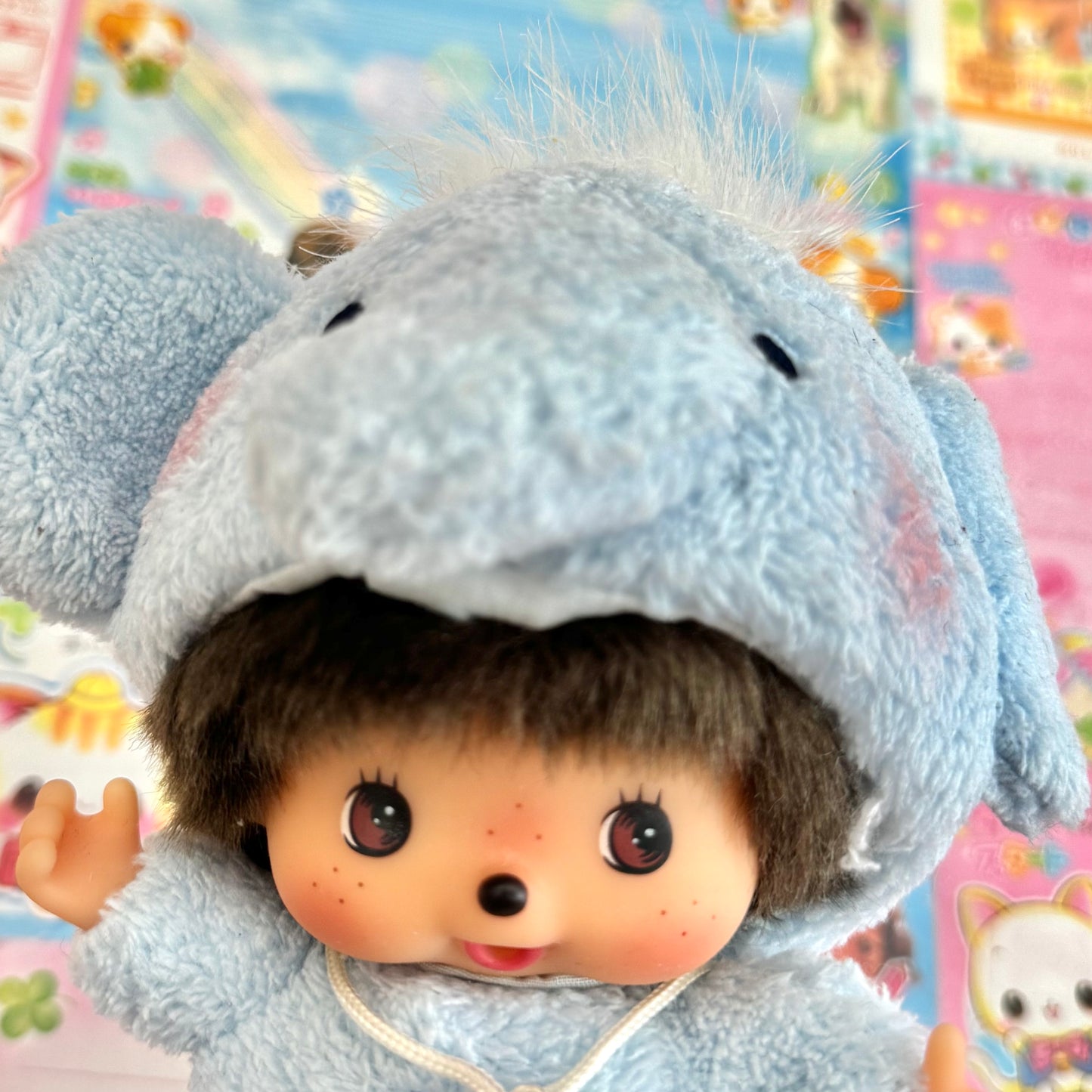 Monchhichi ♡ Animal Funwari Bebichhichi ♡ Elephant Plush
