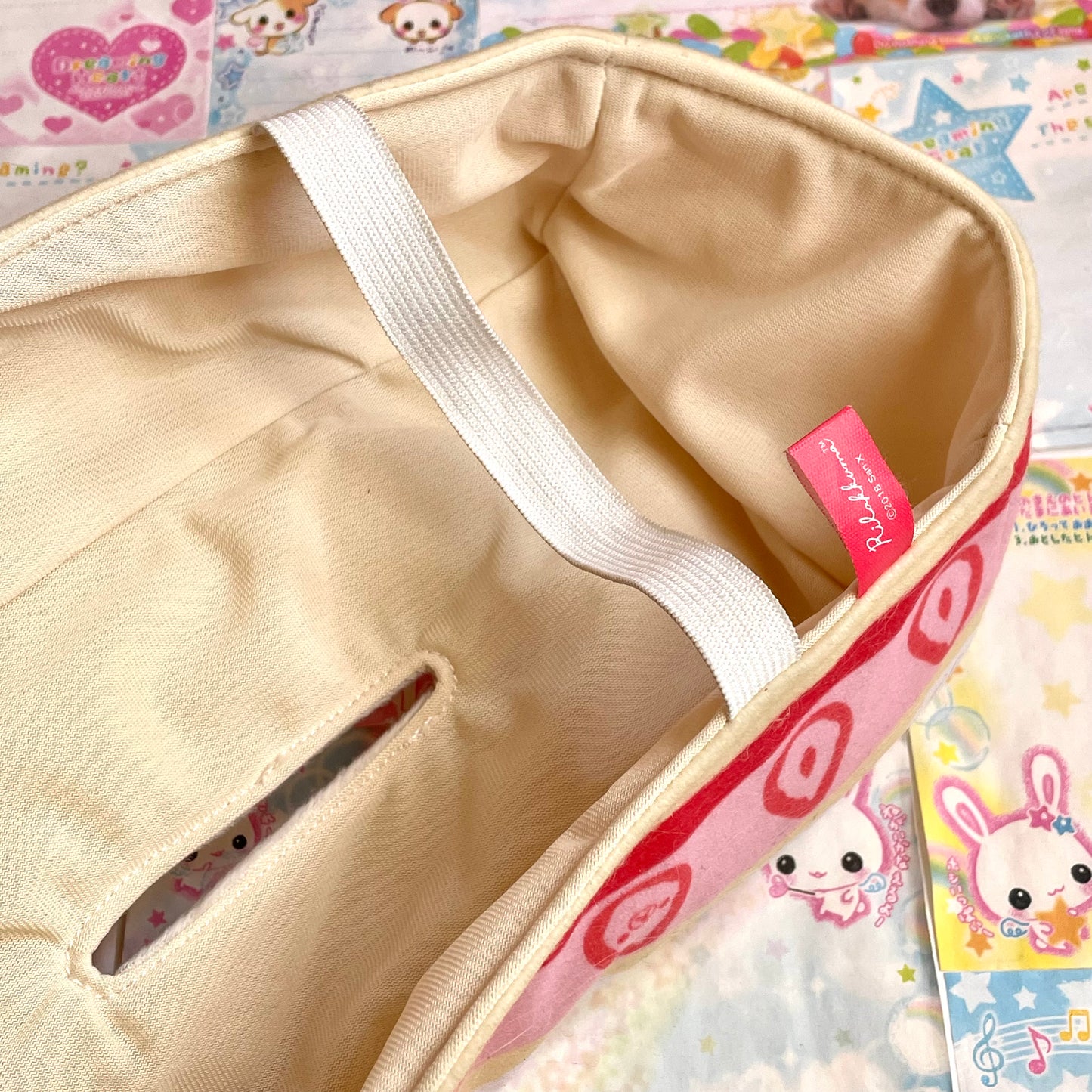 Rilakkuma Strawberry Party Cake Tissue Cover