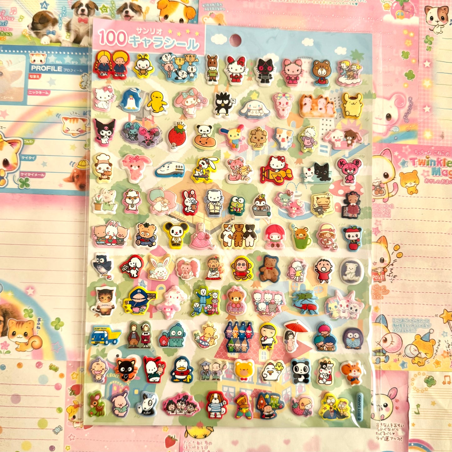 Sanrio Seals ♡ 2013 Sanrio 100 Character Stickers