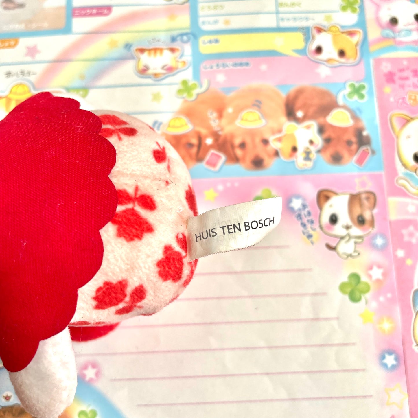 Miffy Huis Ten Bosch Nijntje Rose Limited Mascot Keychain