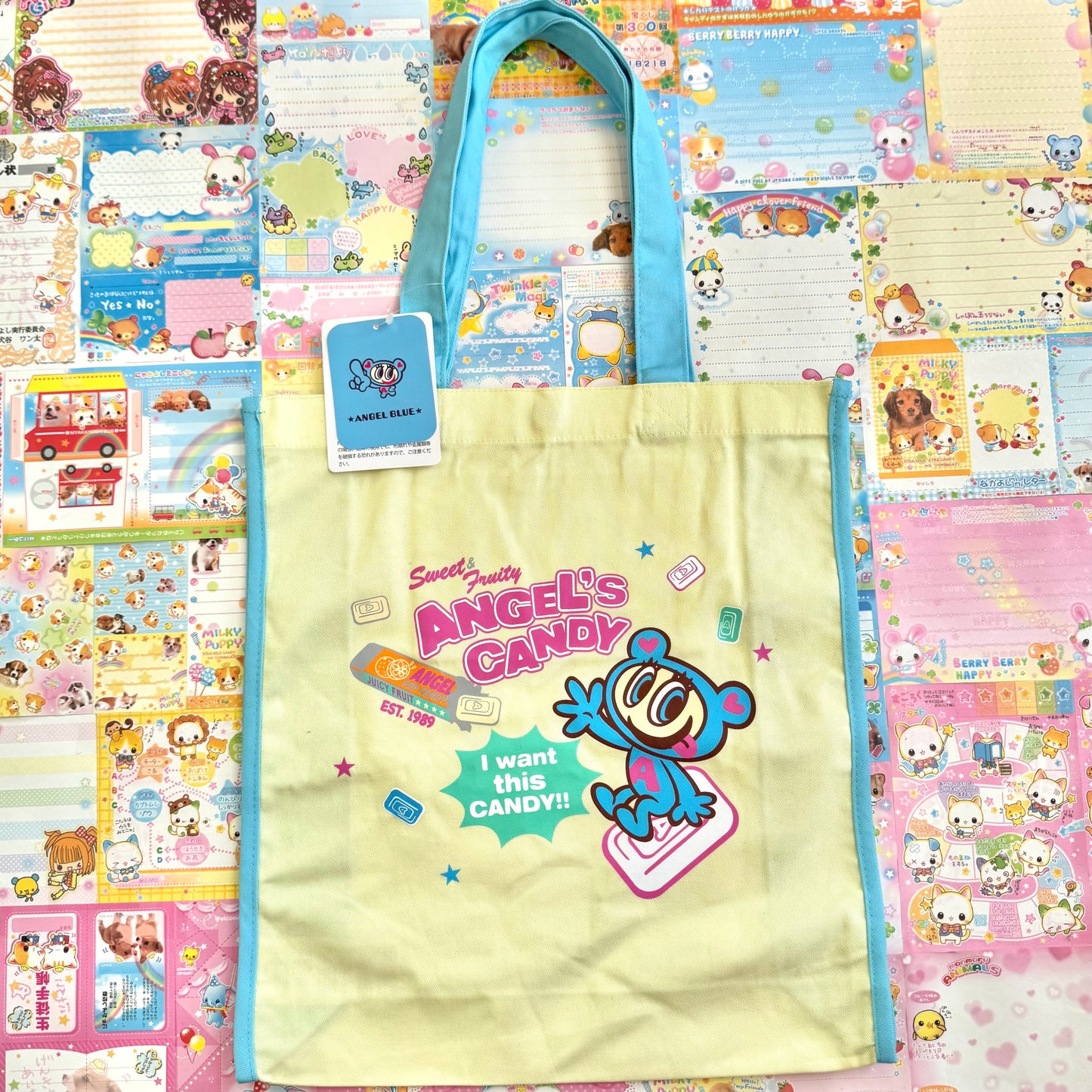 Angel Blue Angel’s Candy Tote Bag