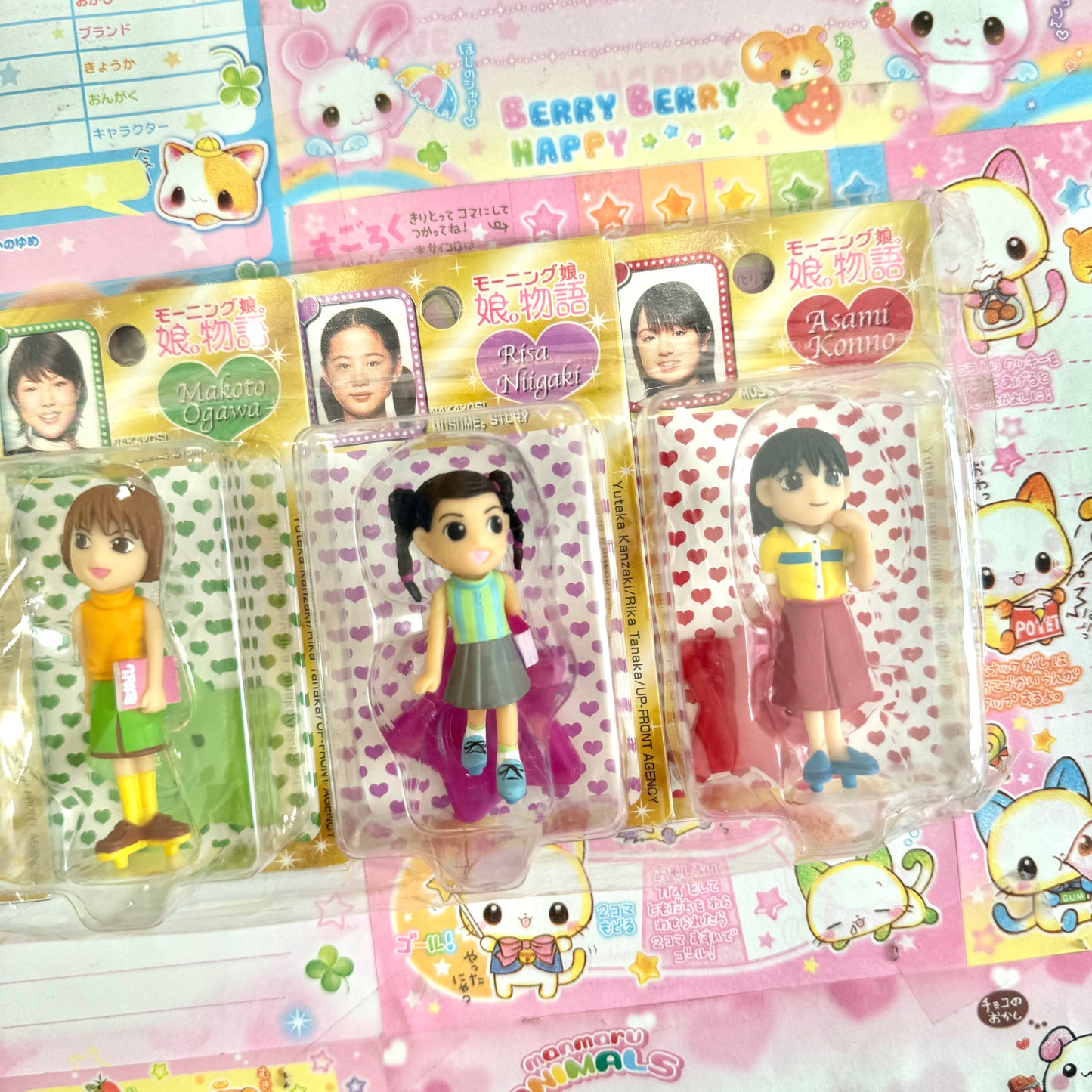 Morning Musume ♡ Girl Story Set of 4 Figures