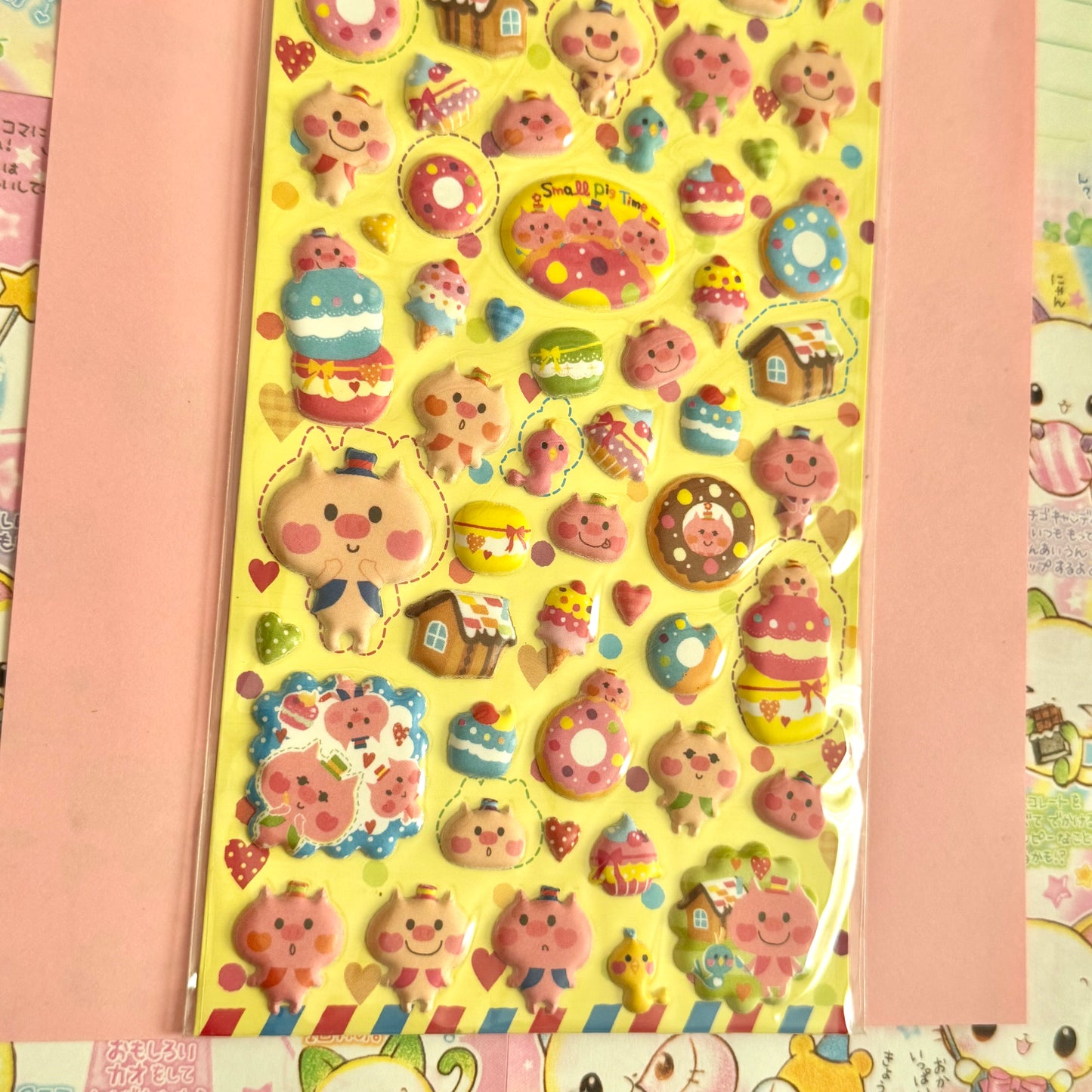 Crux Seals ♡ Small Pig Sticker Sheet