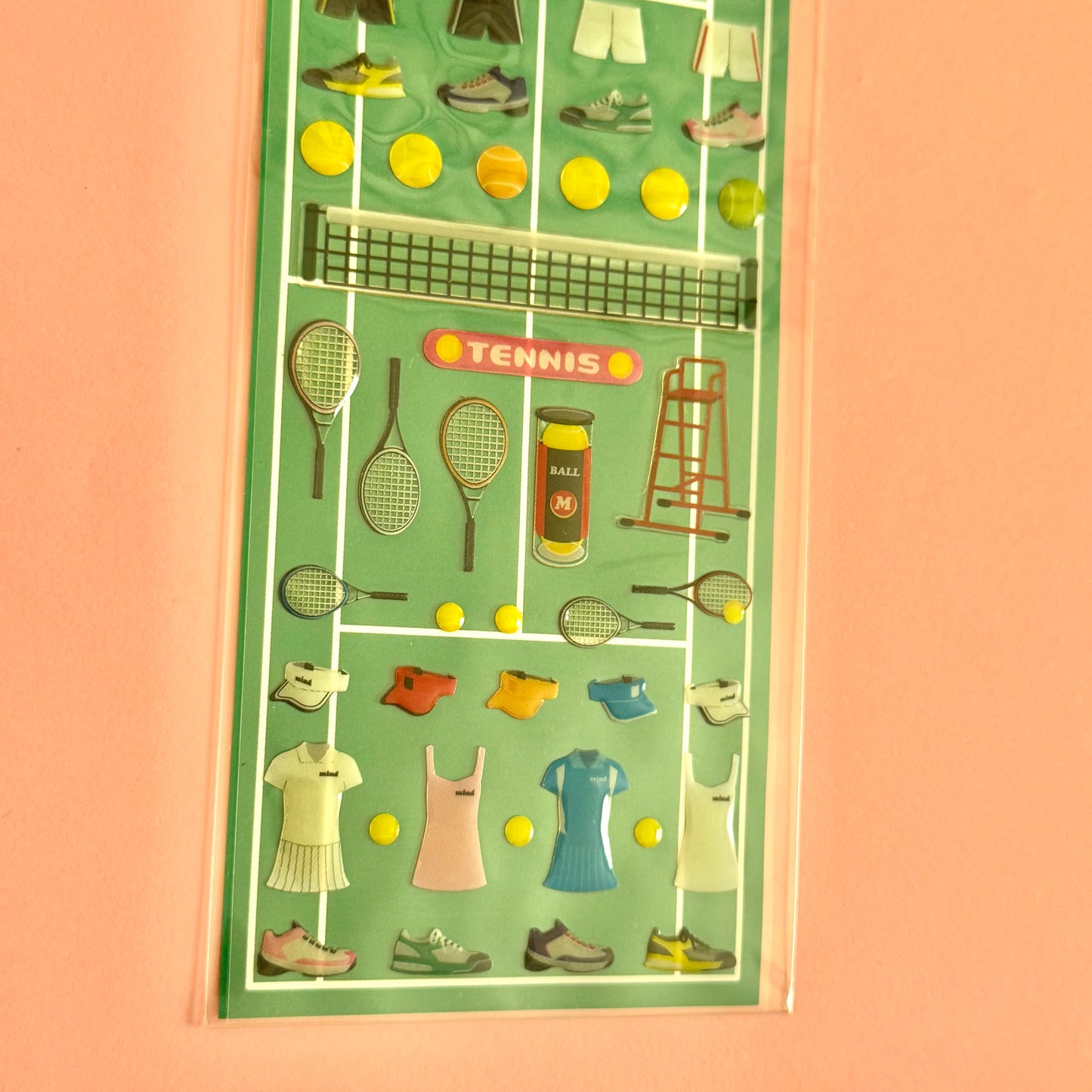 Mind Wave Seals ♡ Sports Style Sticker Sheet