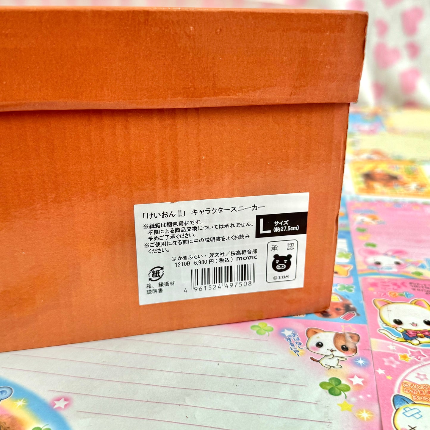 2011 Limited K-ON!! ♡ Character Sneakers Size L