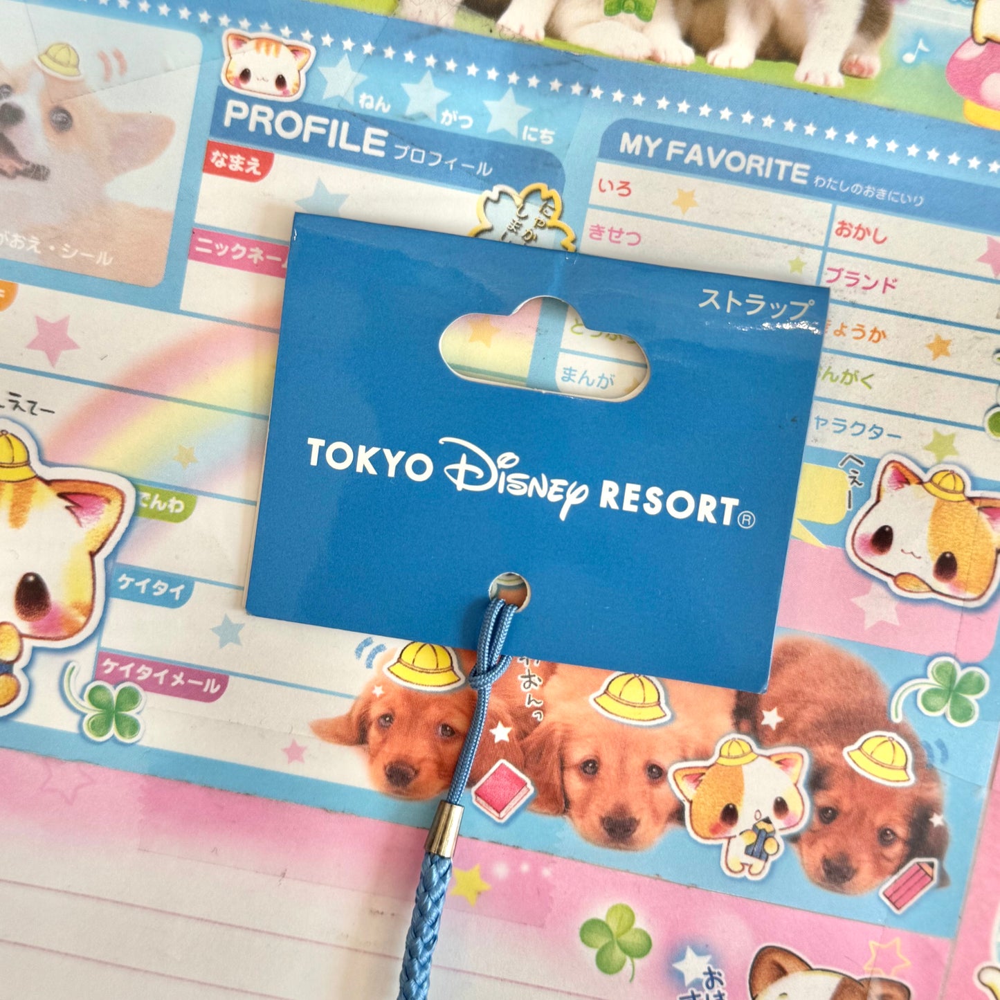 Tokyo Disney Resort Lilo & Stitch Mascot Strap