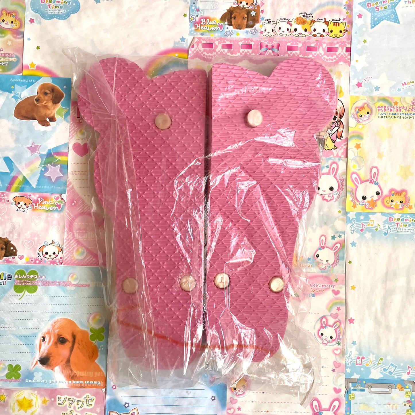 Korilakkuma Face Shaped Slippers