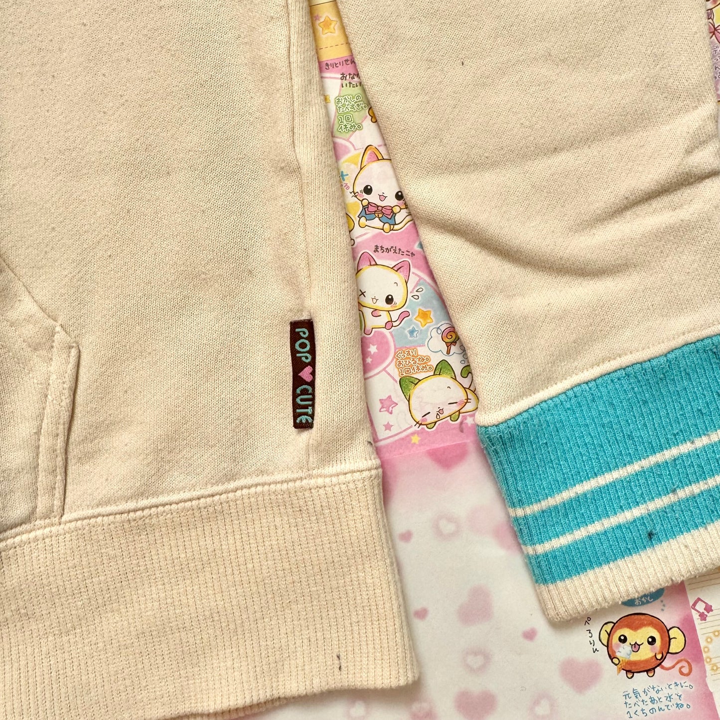 Angel Blue ♡ Angel Kiss SWEETIE CHOCOLATE Zip-Up Hoodie