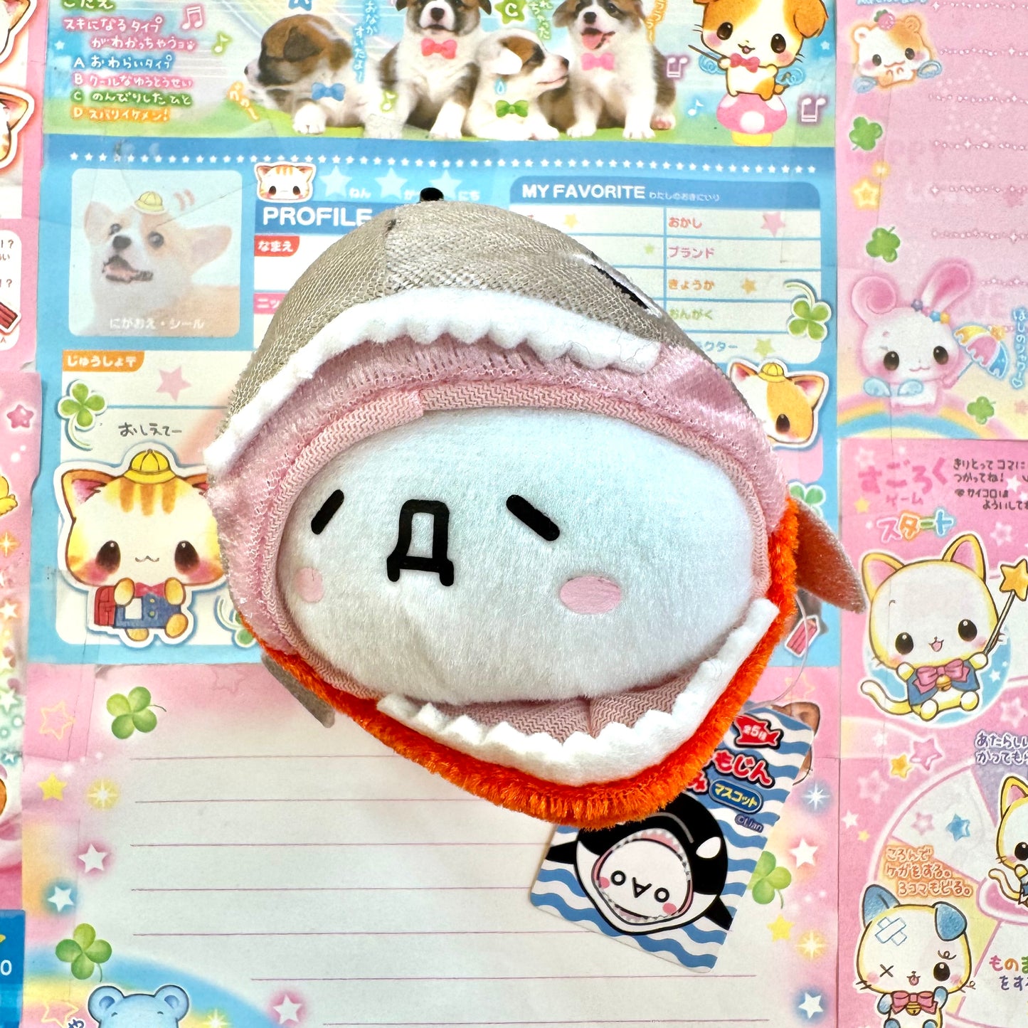 Kaomojin Delicious Food Mascot Strap
