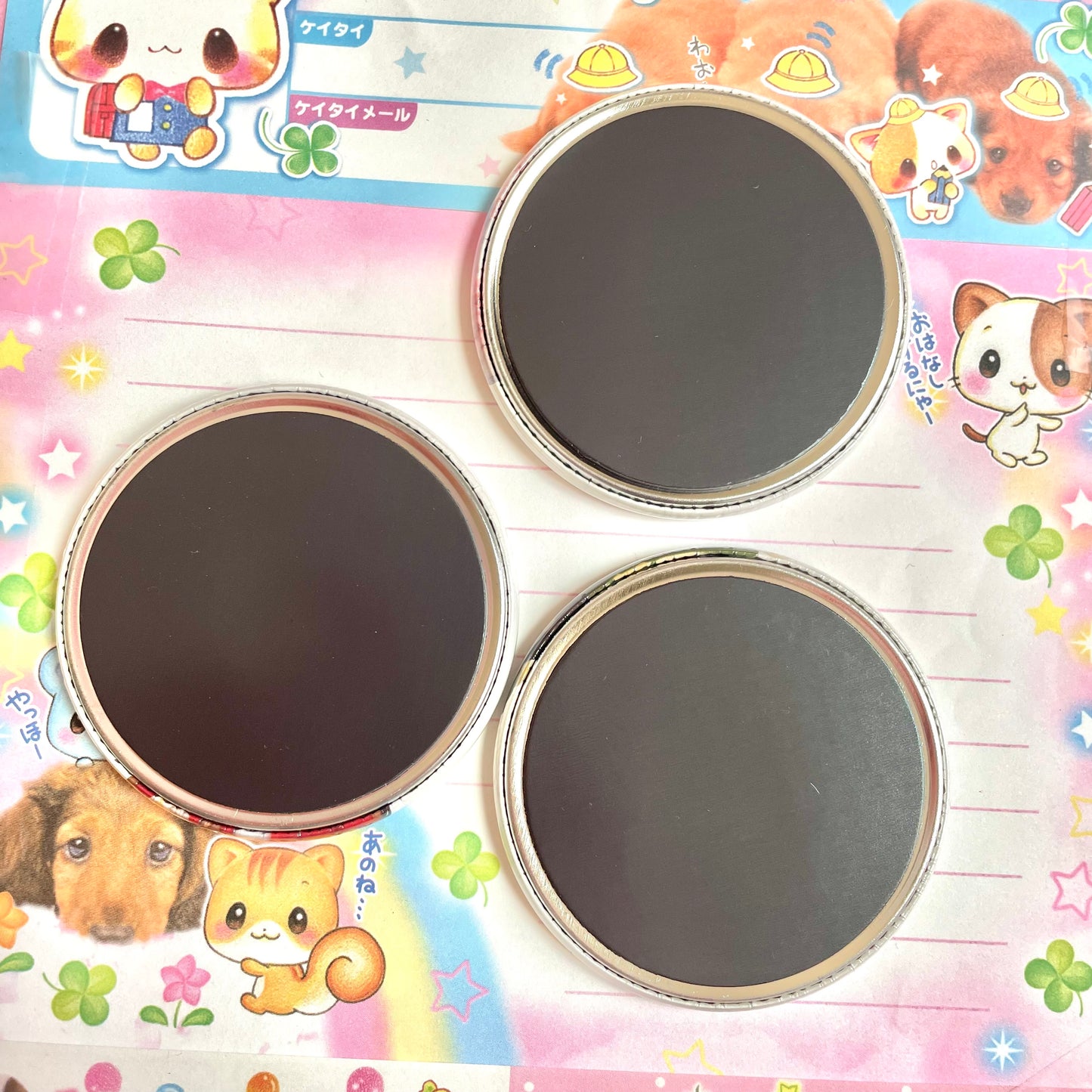 Rilakkuma 10th Anniversary Magnet Badge Set of 3