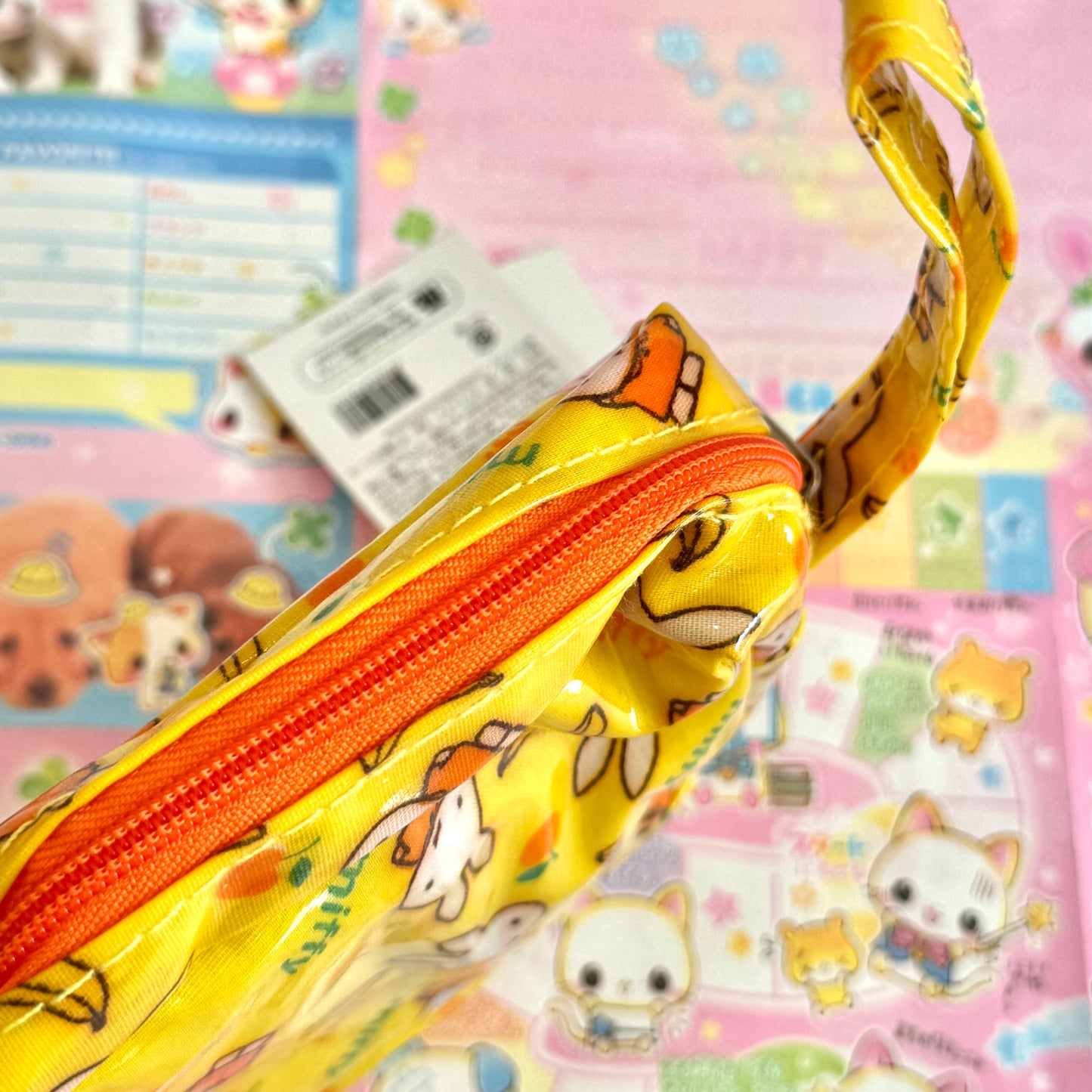 Miffy Bananas Laminates Hand Pouch