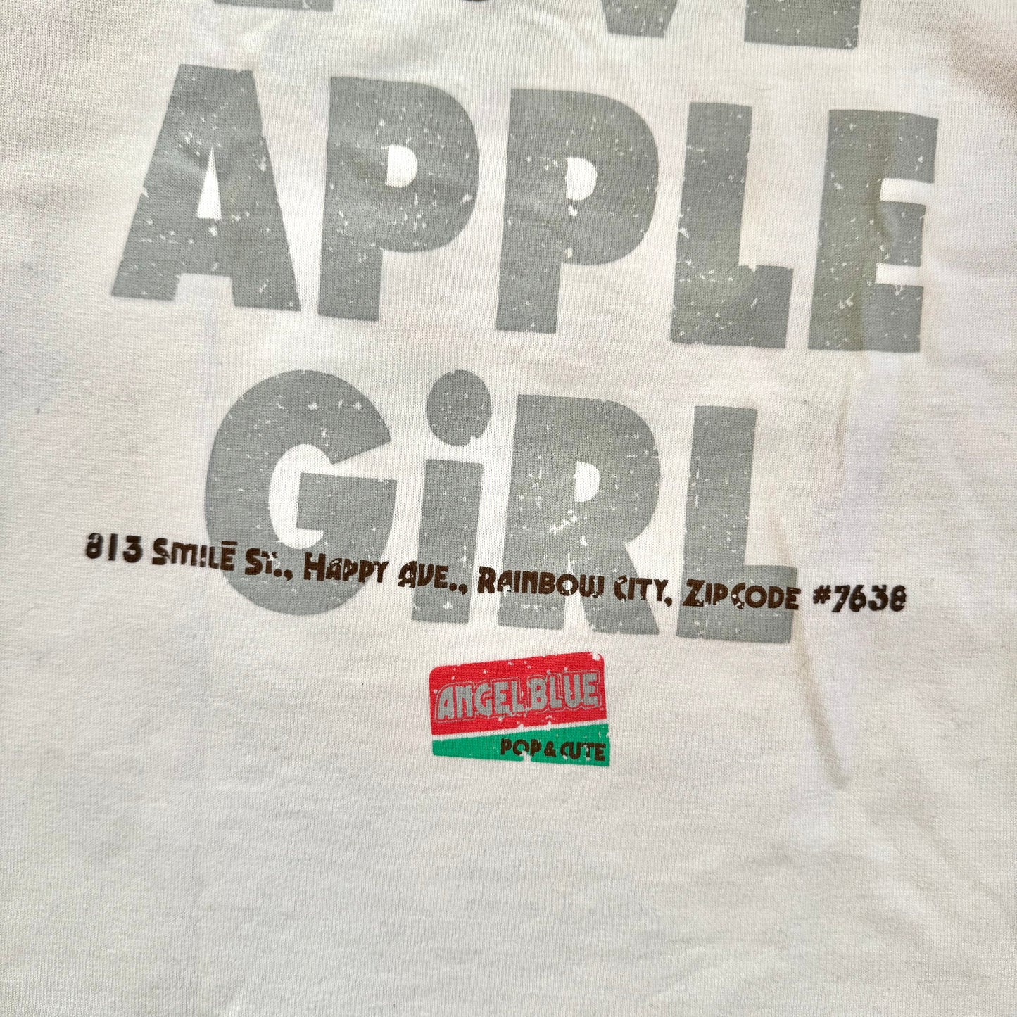 Angel Blue ♡ Apple Girl Long-Sleeve T-Shirt