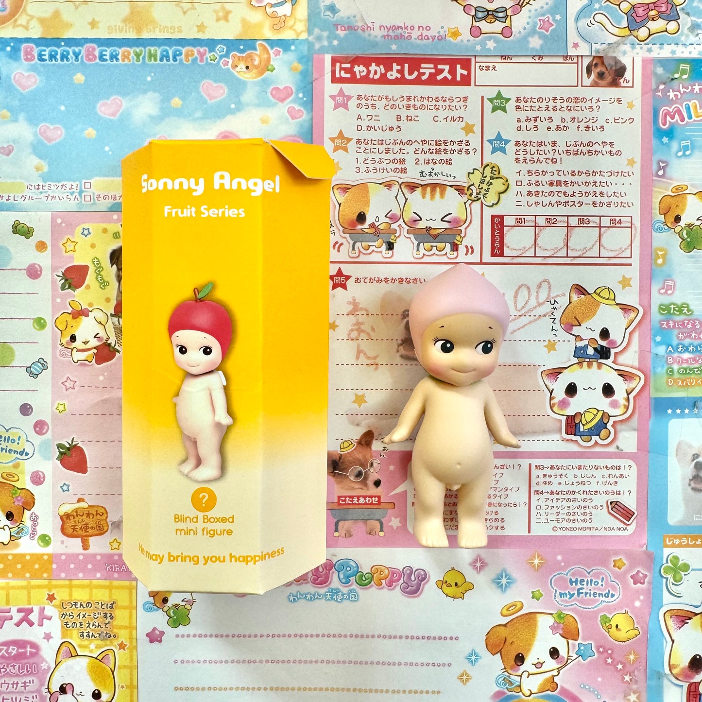 Sonny Angel Fruit Series Peach Mini Figure