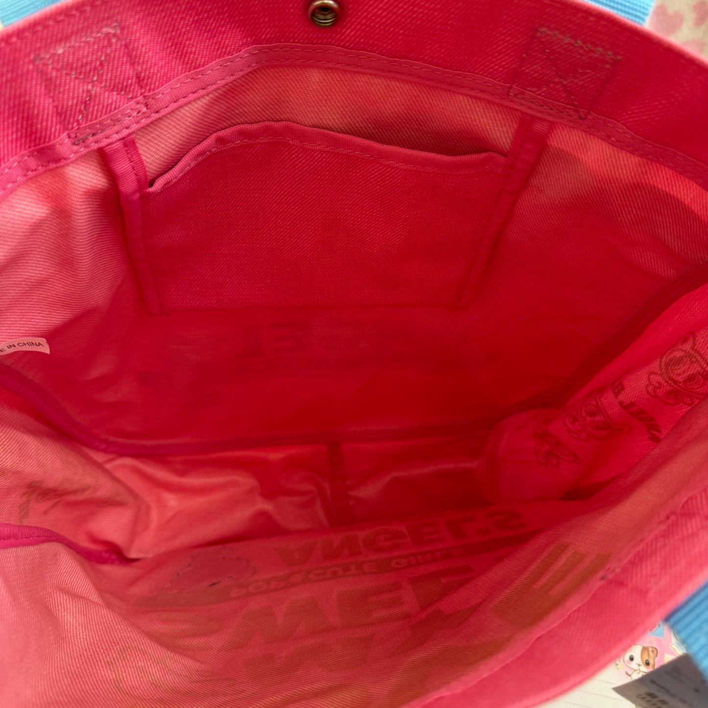 Vintage Angel Blue Love My Sweet Tote Bag