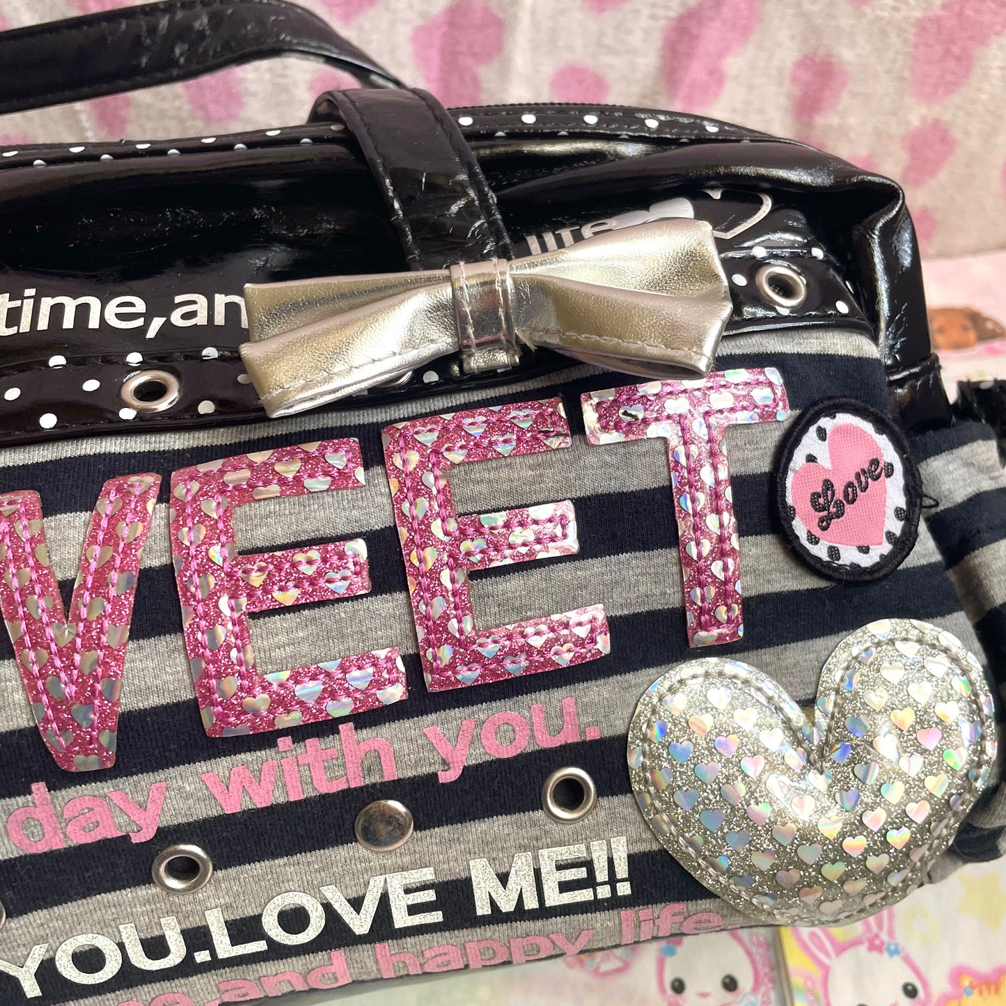 Sweet Vinyl Shoulder Bag