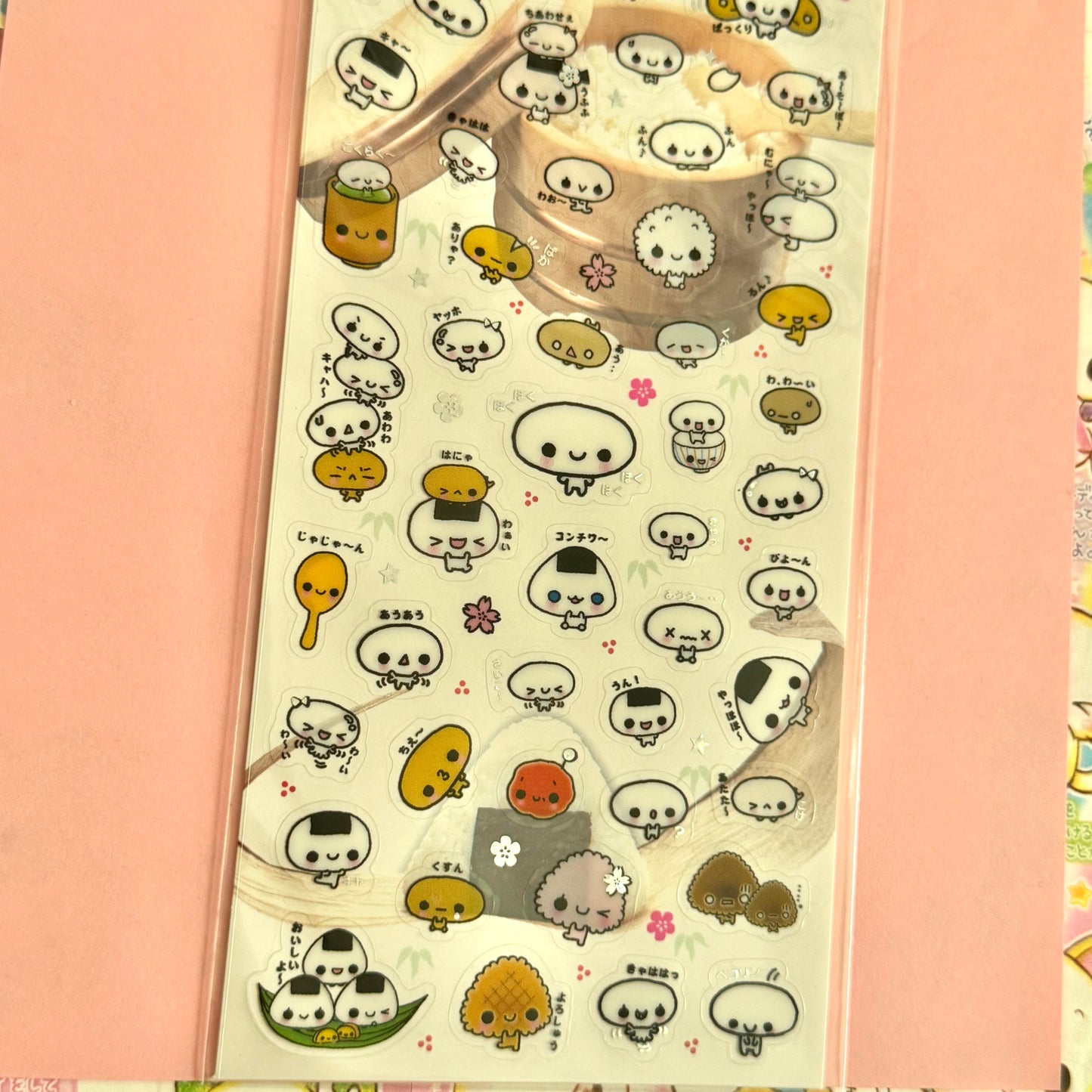 KAMIO JAPAN Seals ♡ Hitotsubu-san Sparkling Clear Sticker Sheet