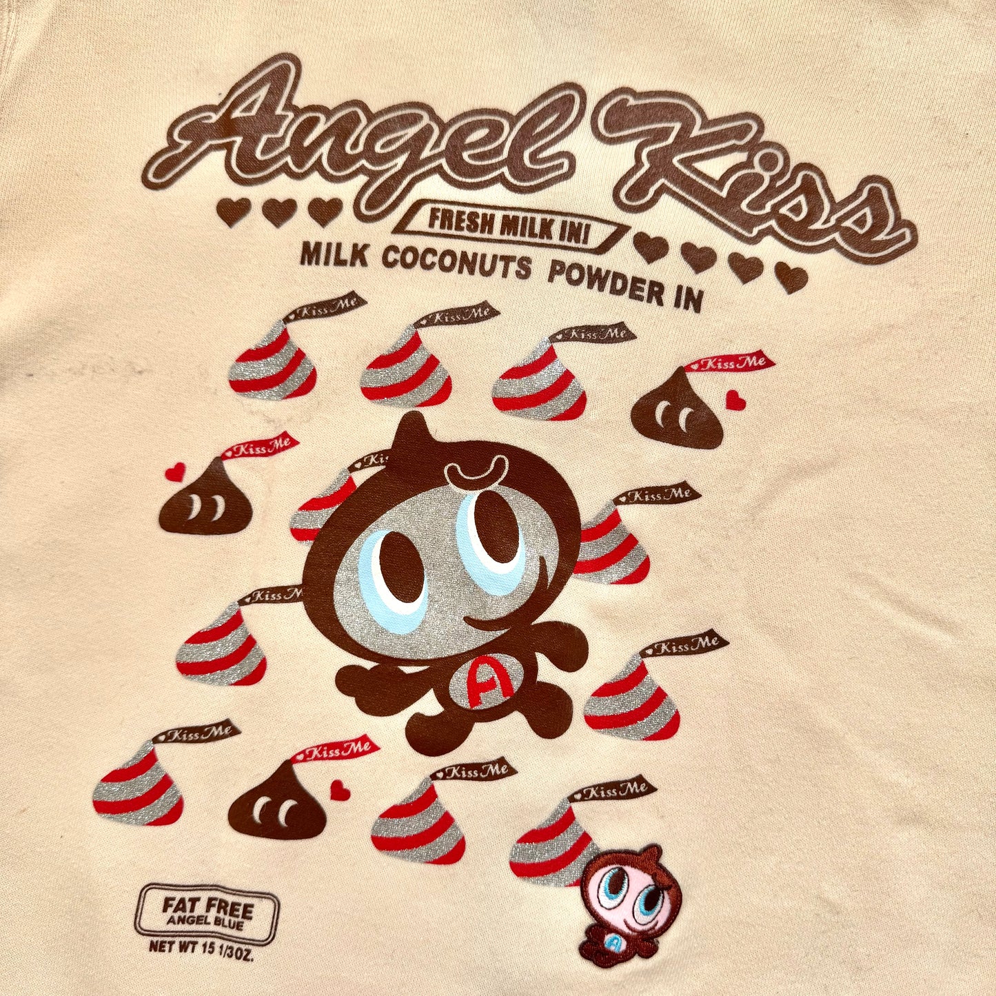 Angel Blue ♡ Angel Kiss SWEETIE CHOCOLATE Zip-Up Hoodie