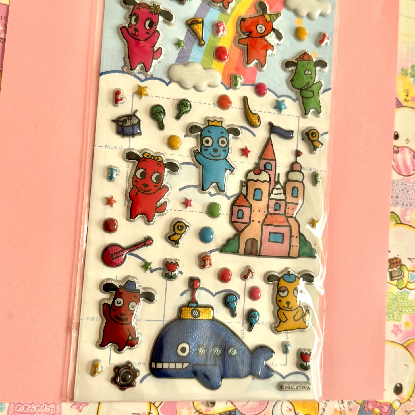 Marble Chocolate Sticker Sheet