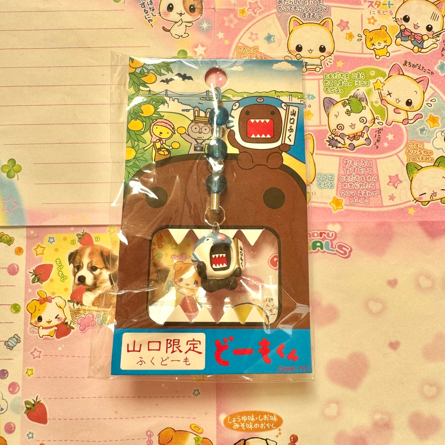 Domo-kun ♡ Fish Domo ♡ Yamaguchi Limited Strap