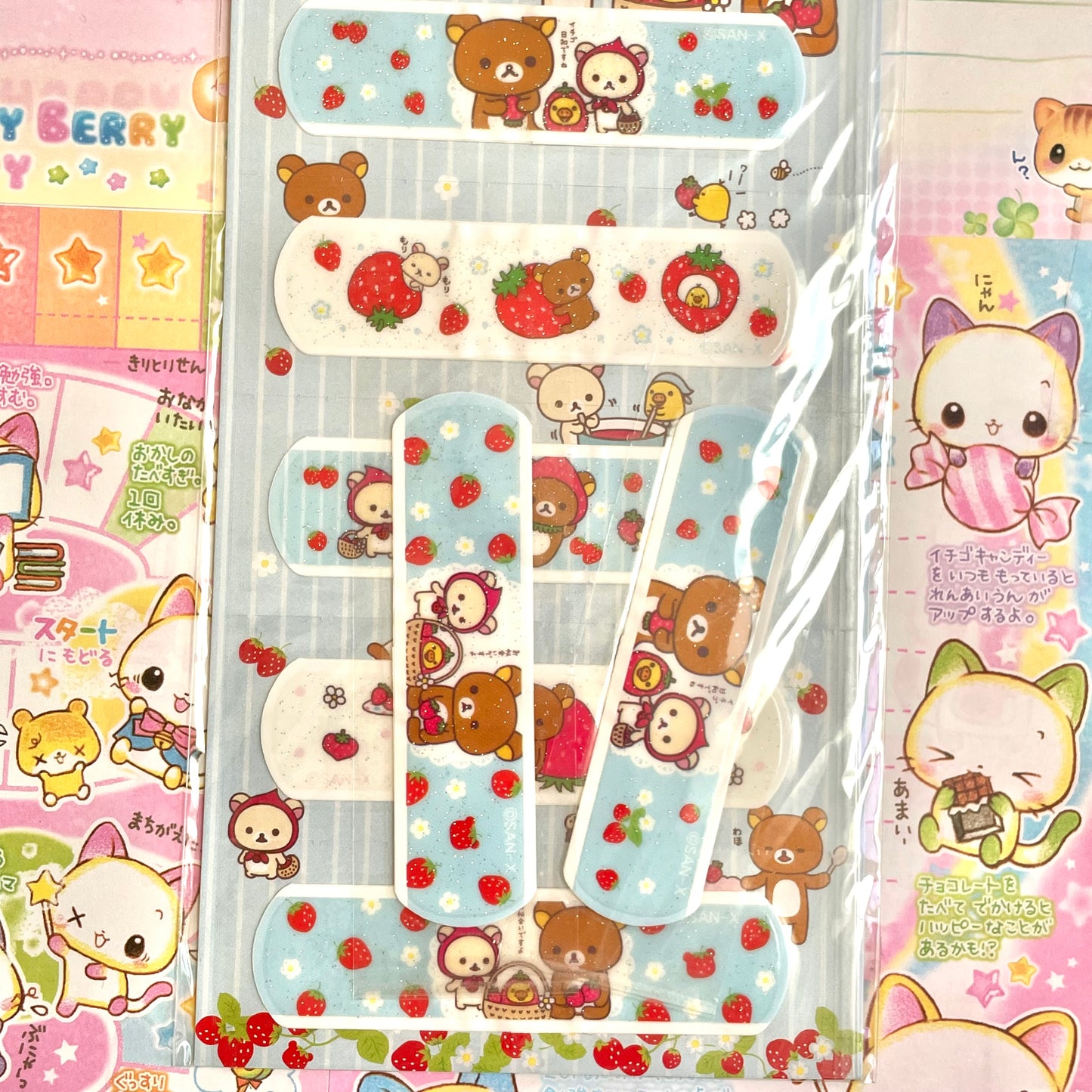 2009 Rilakkuma Strawberry Aid Bandages