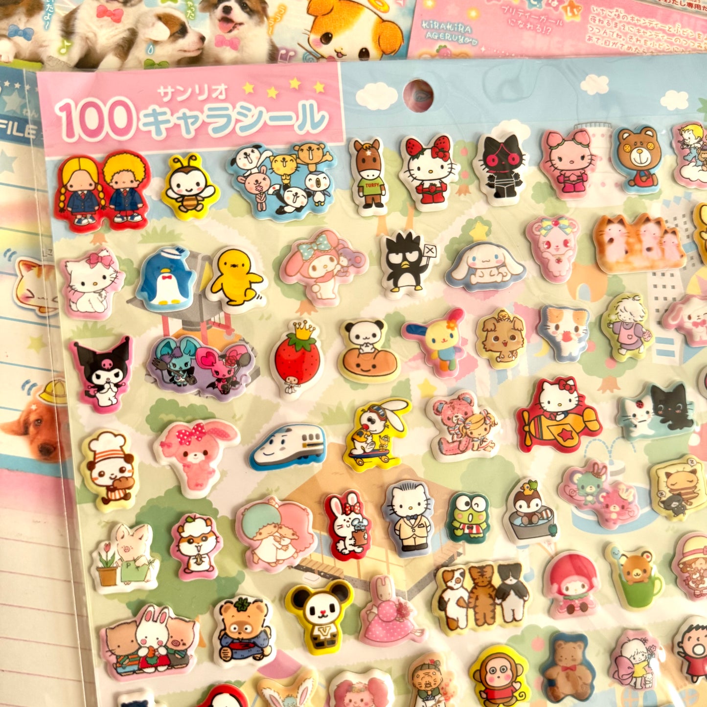 Sanrio Seals ♡ 2013 Sanrio 100 Character Stickers