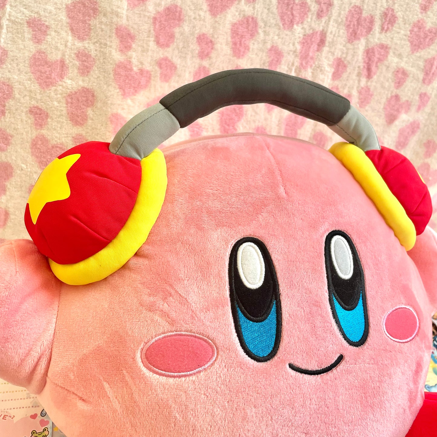 Ichiban Kuji Kirby of the Stars Pupu Primix Prize A Happy Kirby Large Plush