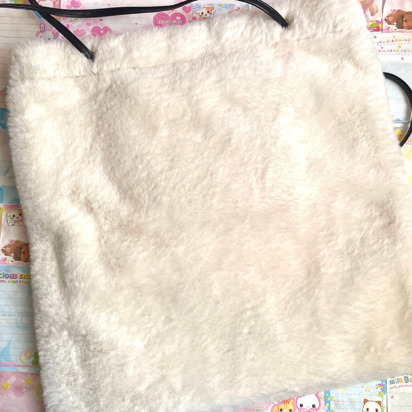 Miffy Face Fur Tote Bag