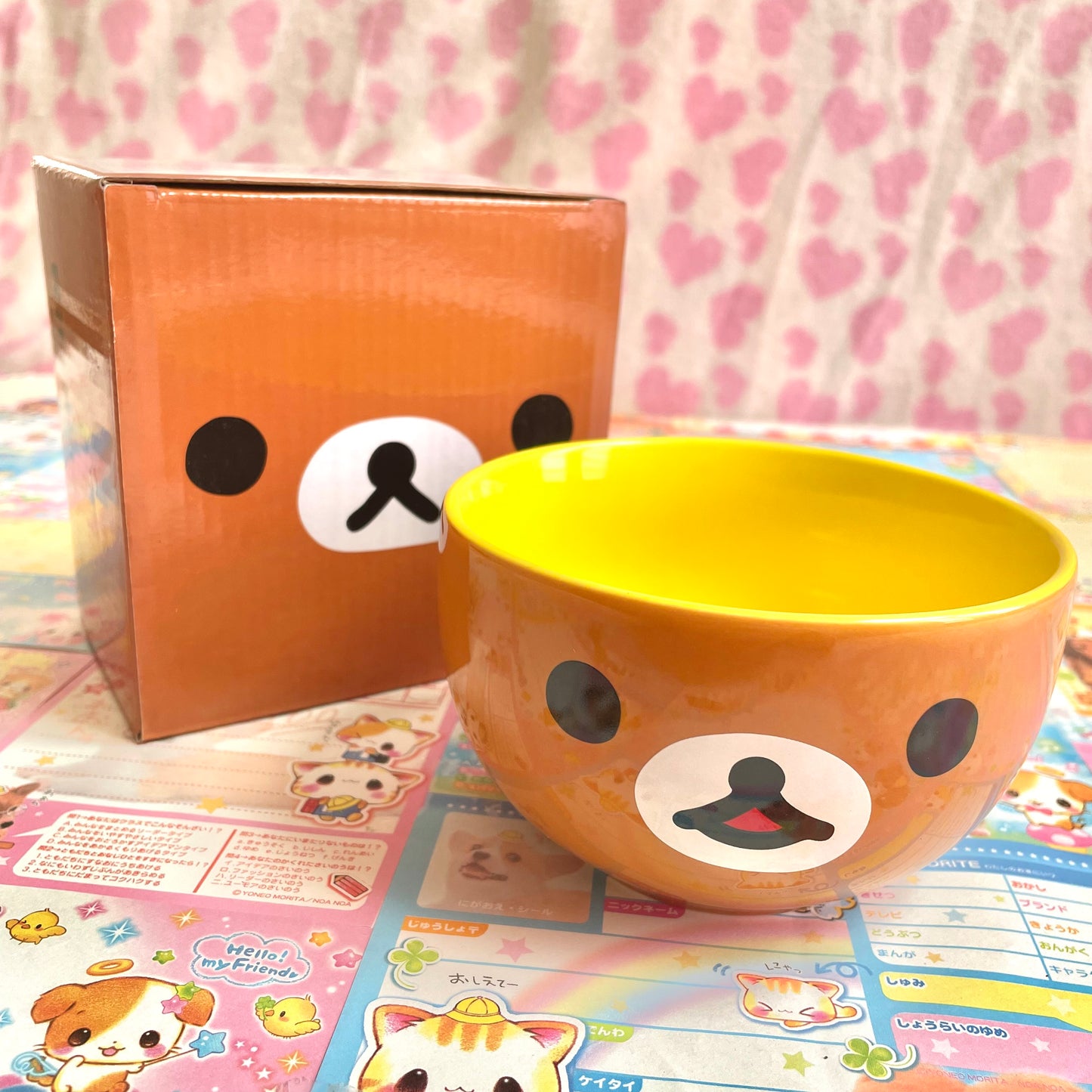 2014 Rilakkuma x Lawson Face Bowl