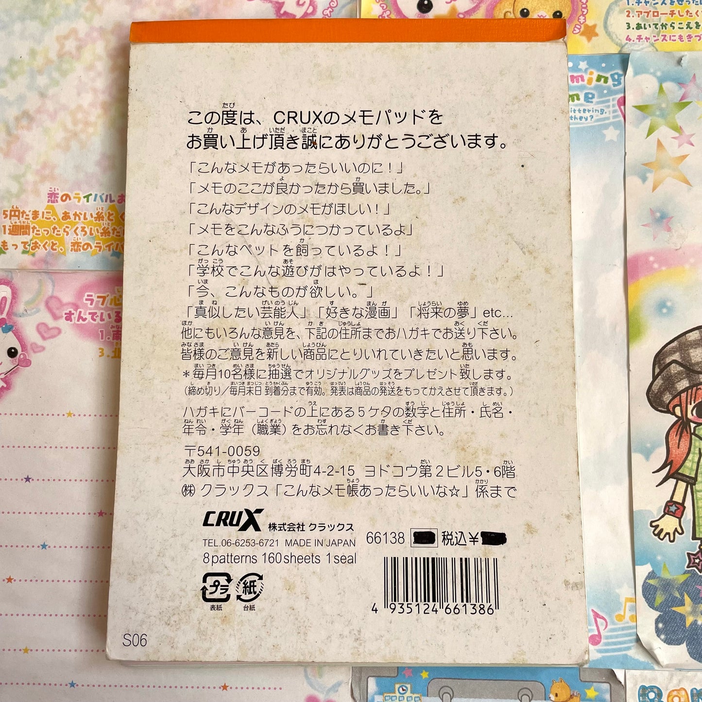 Clover Town Memo Pad