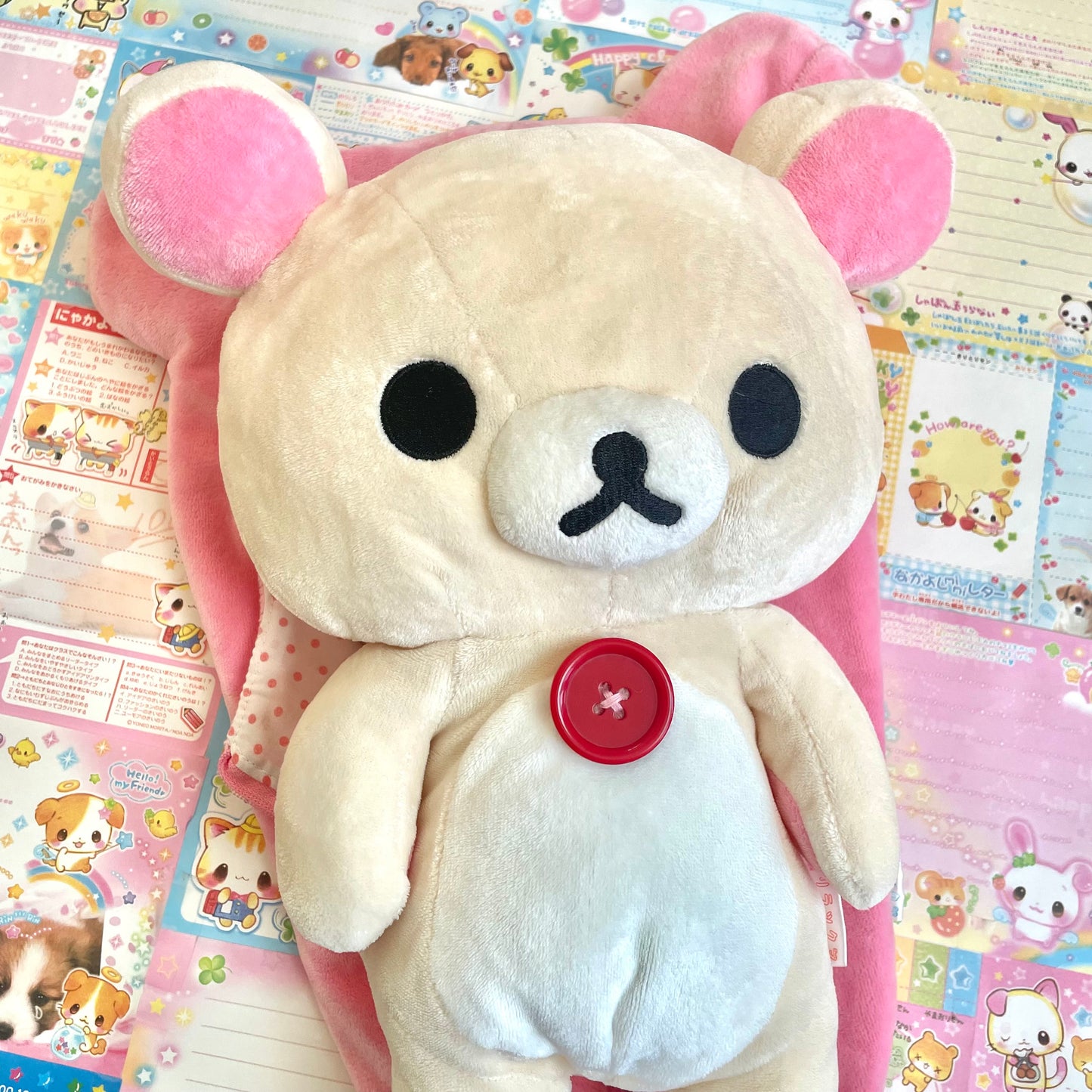 Korilakkuma in Reversible Sleeping Bag Plush