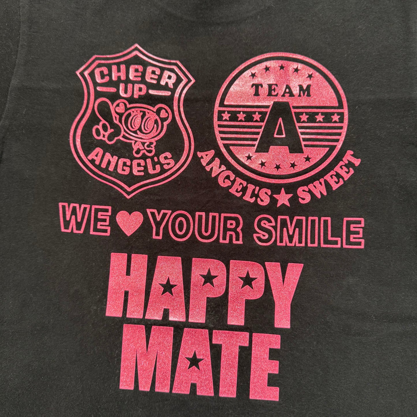 Angel Blue ♡ Happy Mate Short-Sleeve T-Shirt