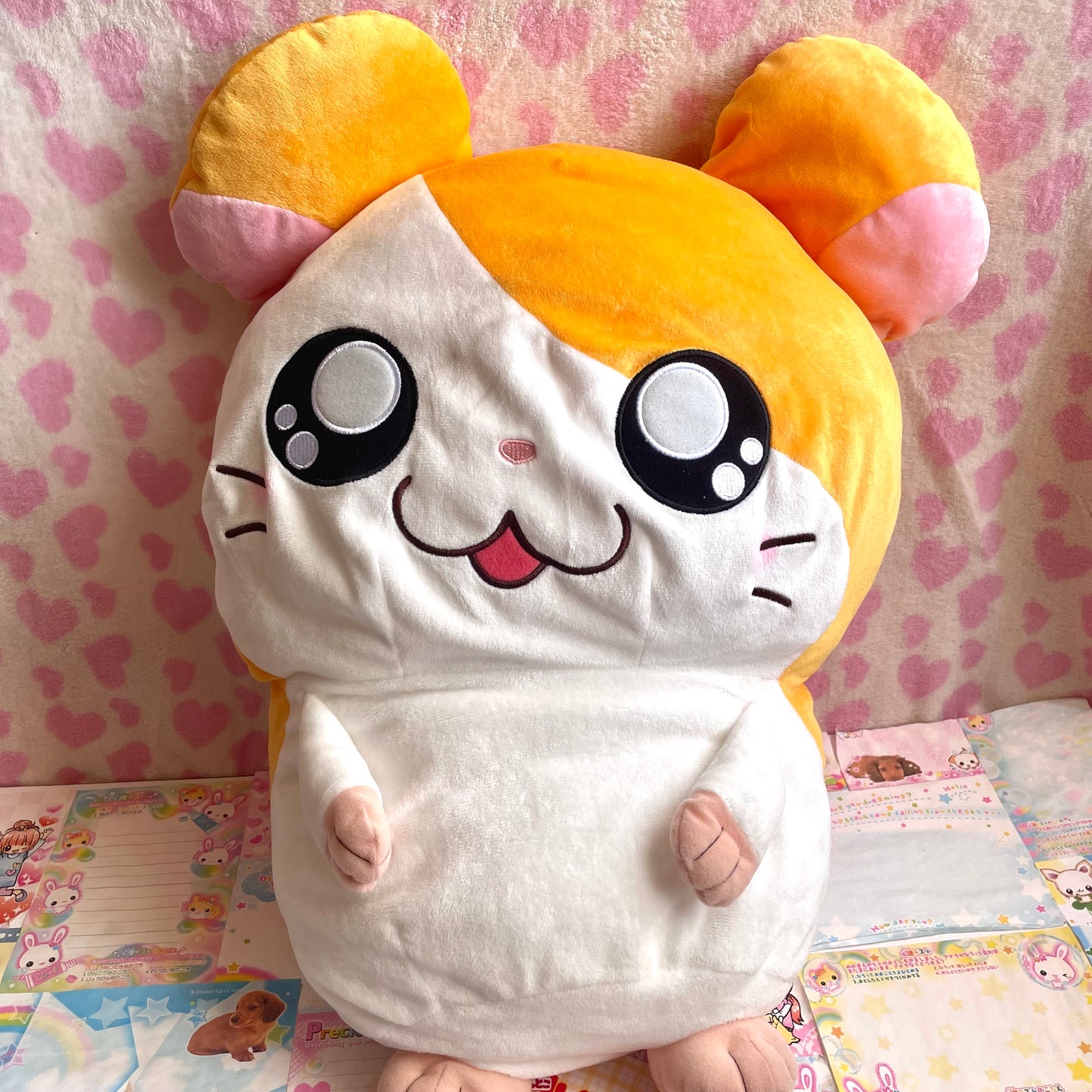 Hamtaro Super Giga Jumbo Heke Plush